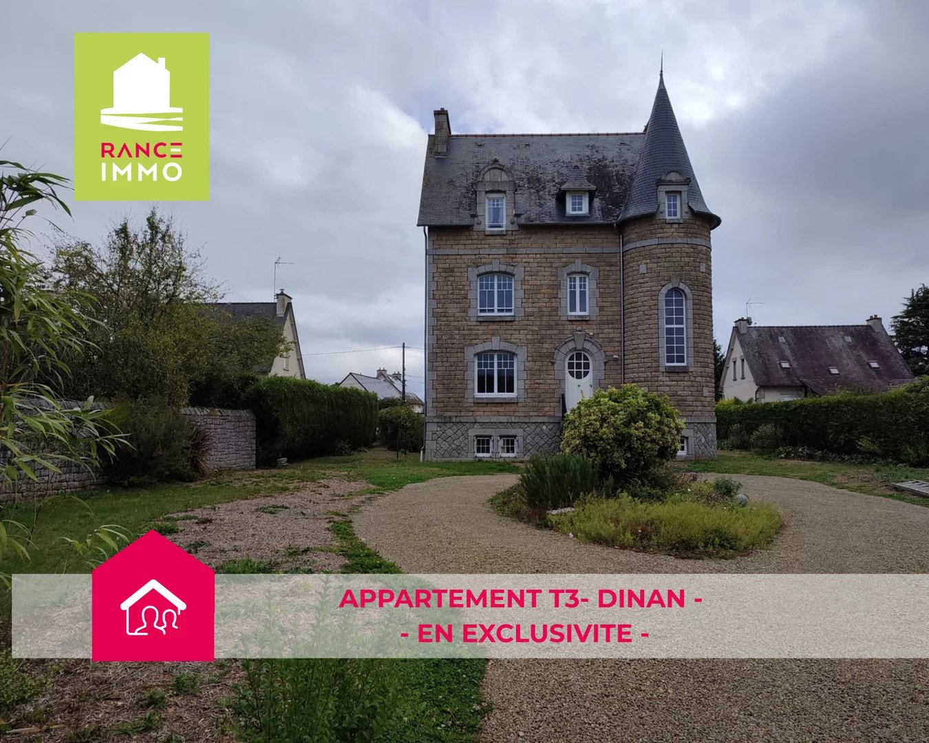 MAISON T3 – DINAN- EN EXCLUSIVITE-