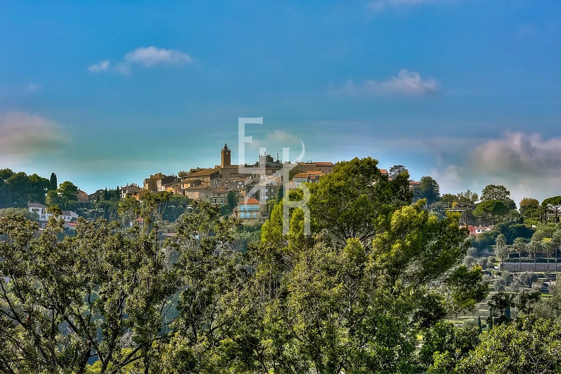 Villa Maison Propriété Mougins avec vue village panoramique