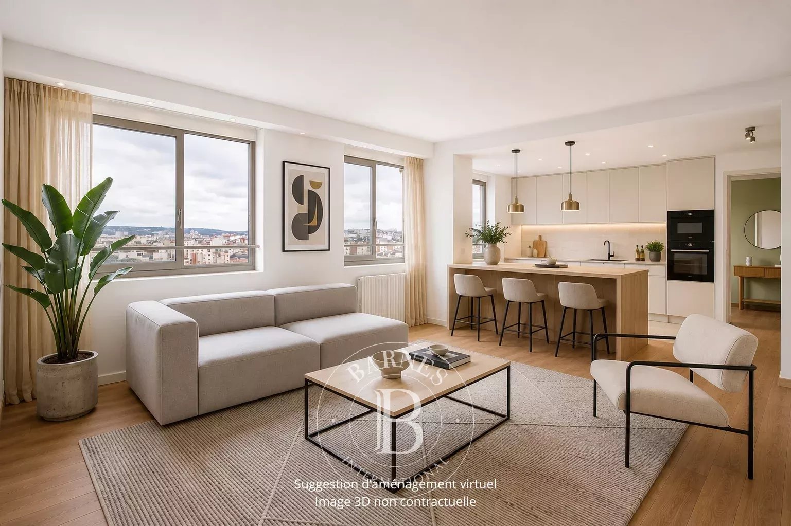 Apartment Paris 75016  -  ref 87089579 (picture 3)