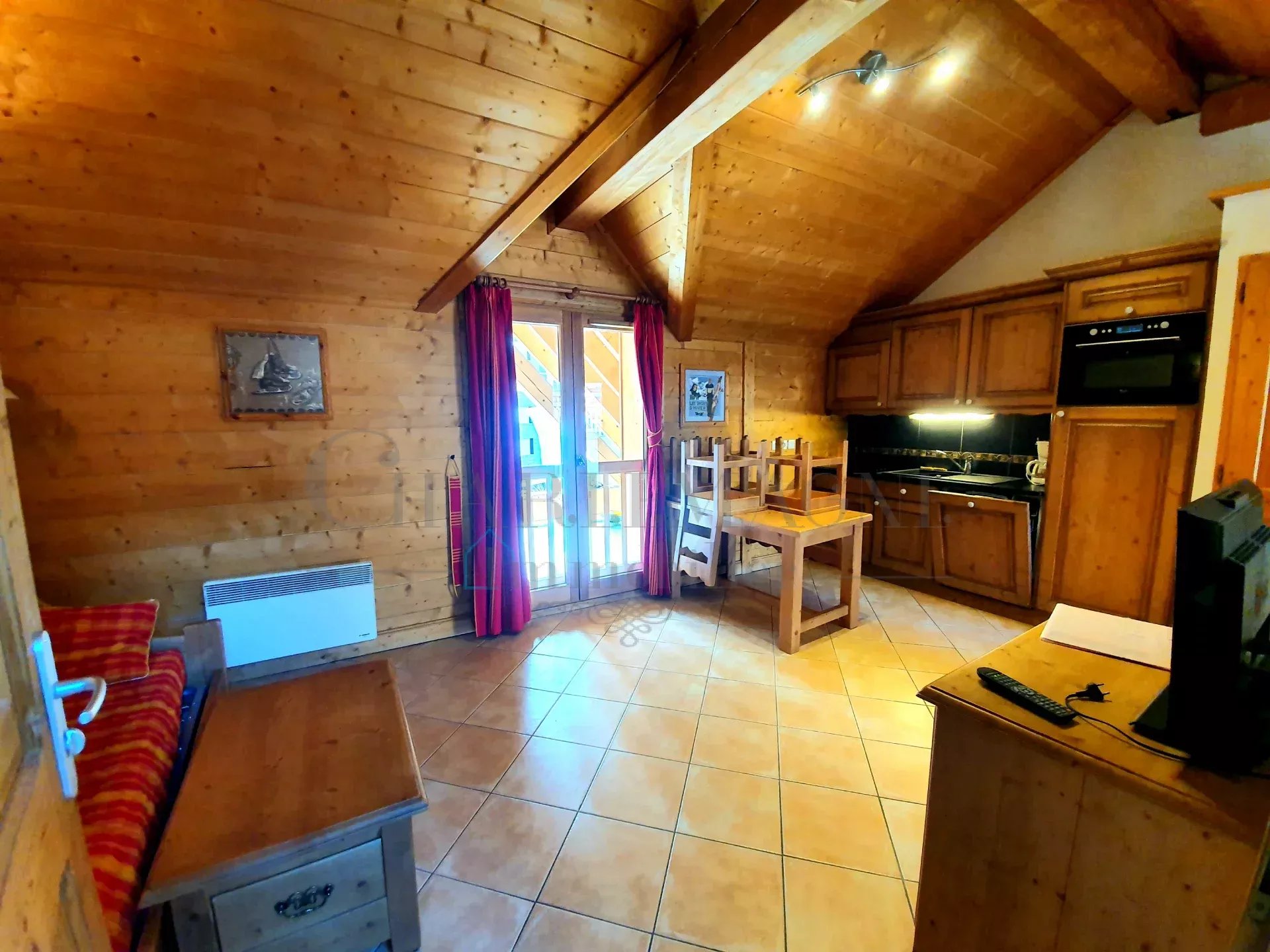 26m² studio at the foot of the slopes of Chantemerle