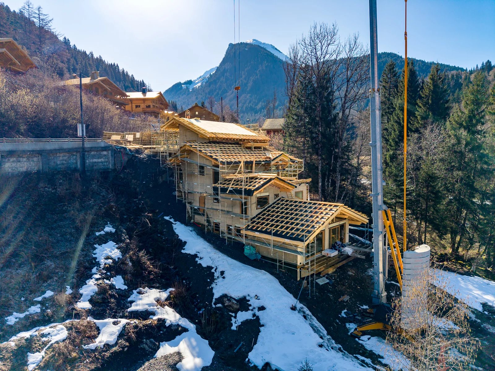 Photo of MORZINE – New-build 4-bedroom demi-chalet with panoramic views