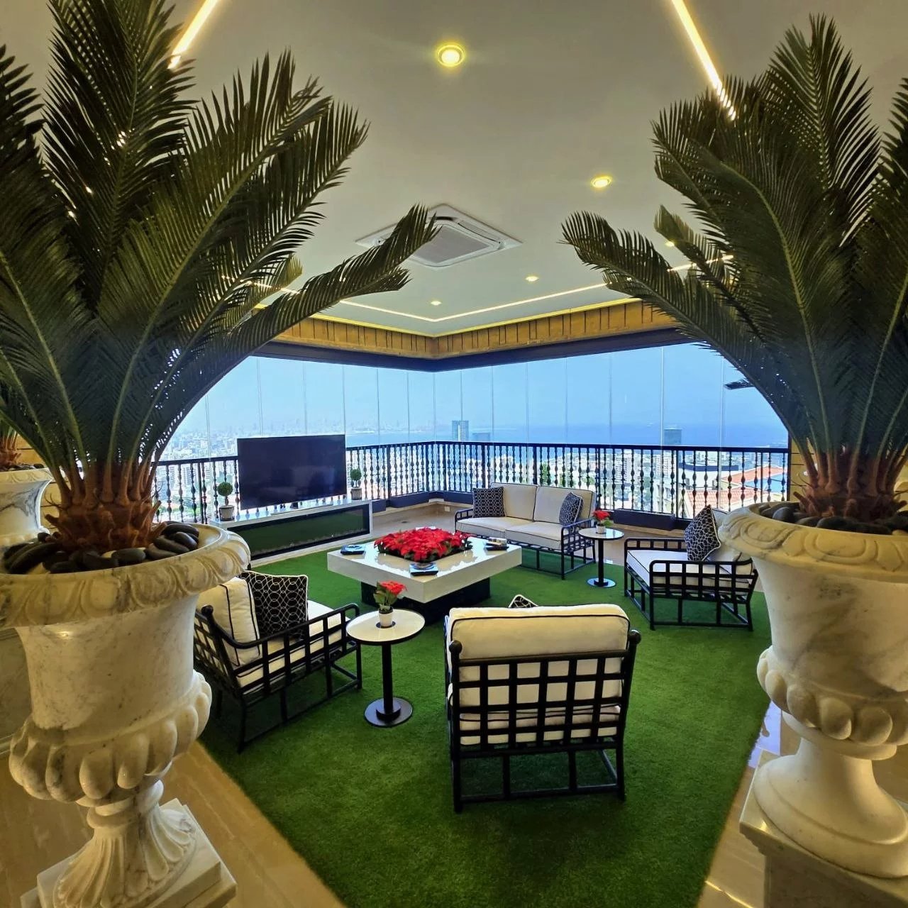 Luxury Sea View Apartment for Rent in Rabieh.