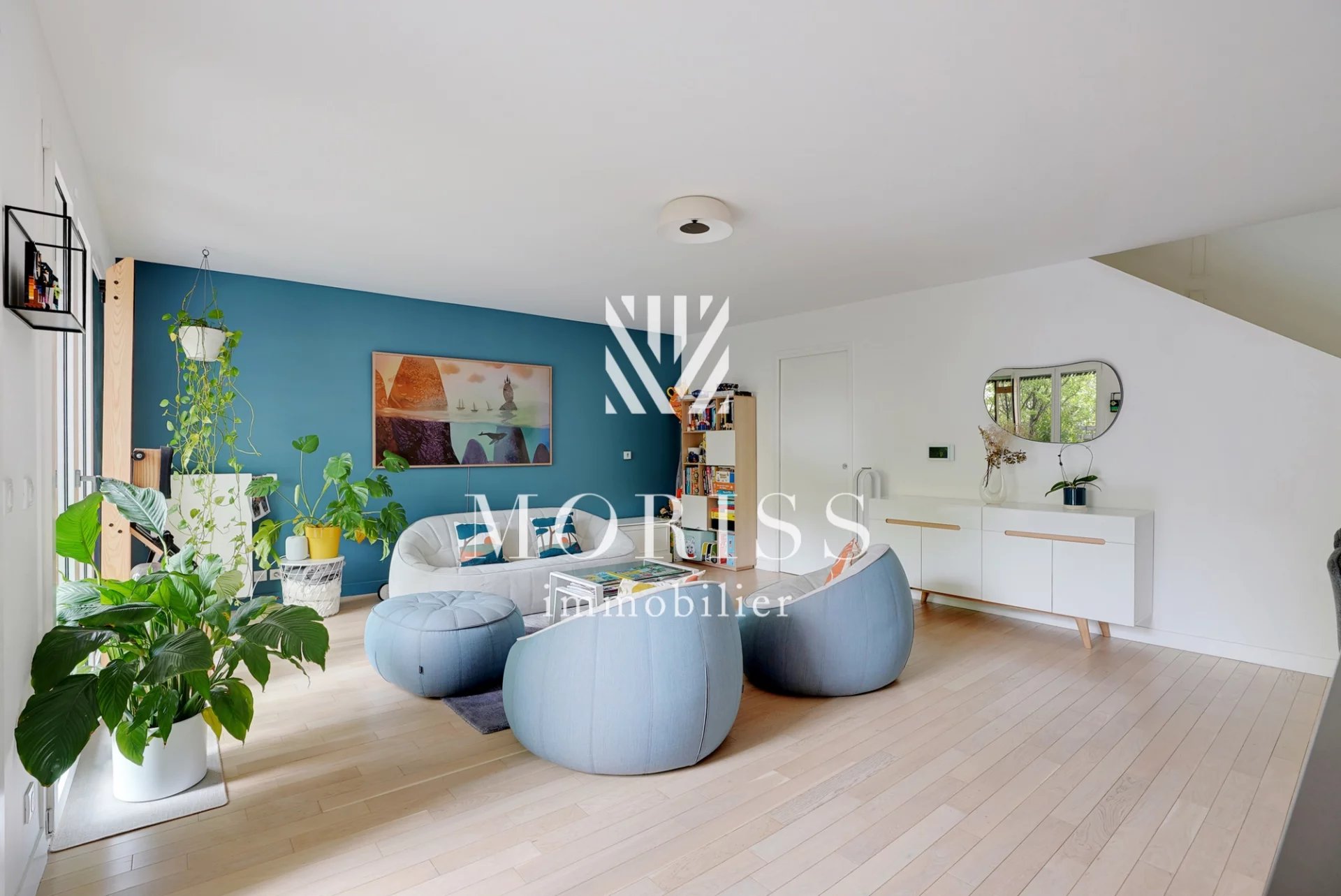 Duplex avec jardin - 3 pièces - 90m2 - 75013 Paris - Image Array