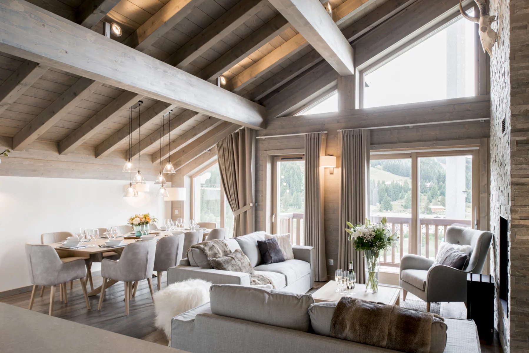 Photo of LES GETS - A first floor 3 bed apartment in Les Gets