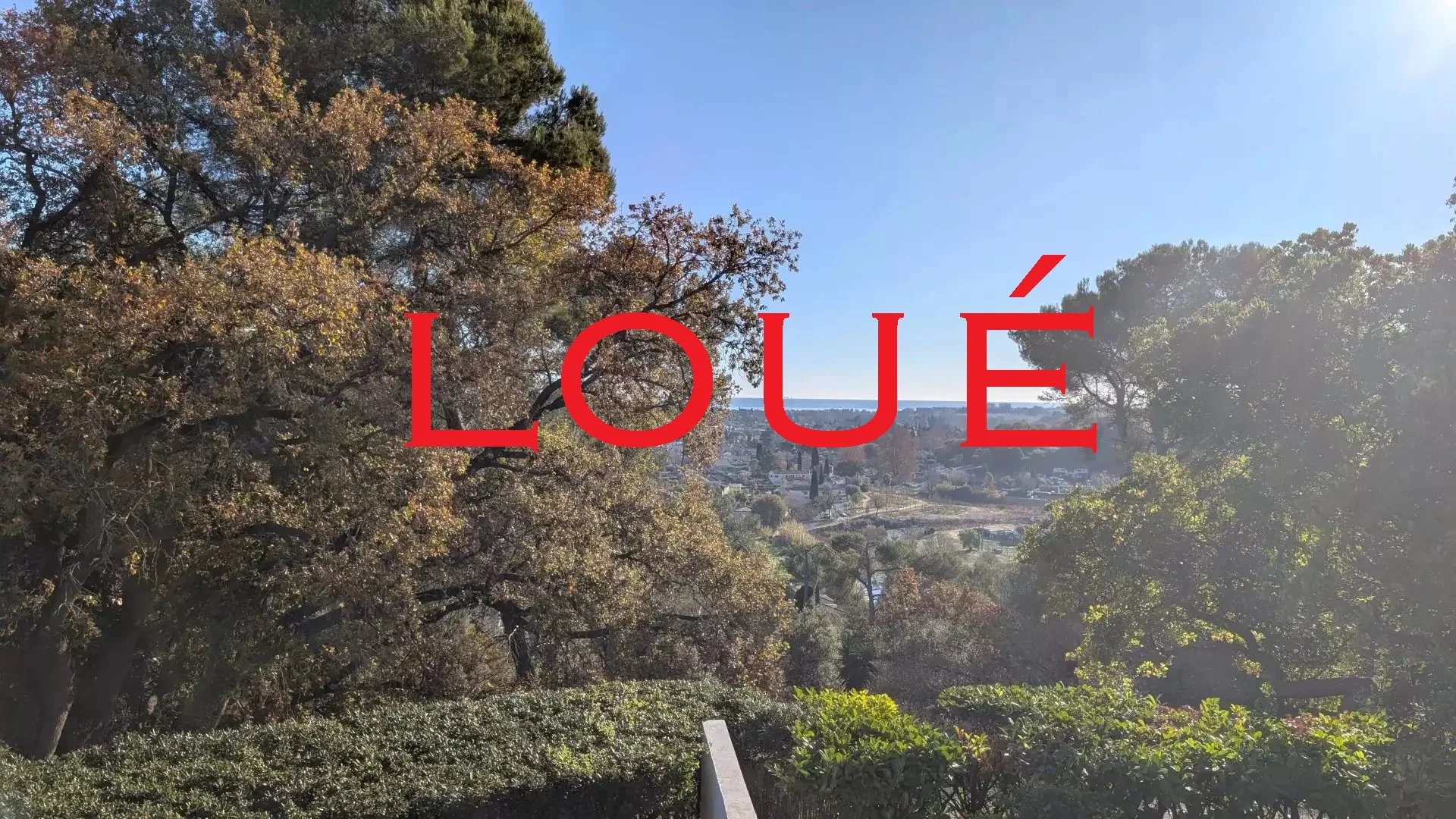 Villa for rent with sea view