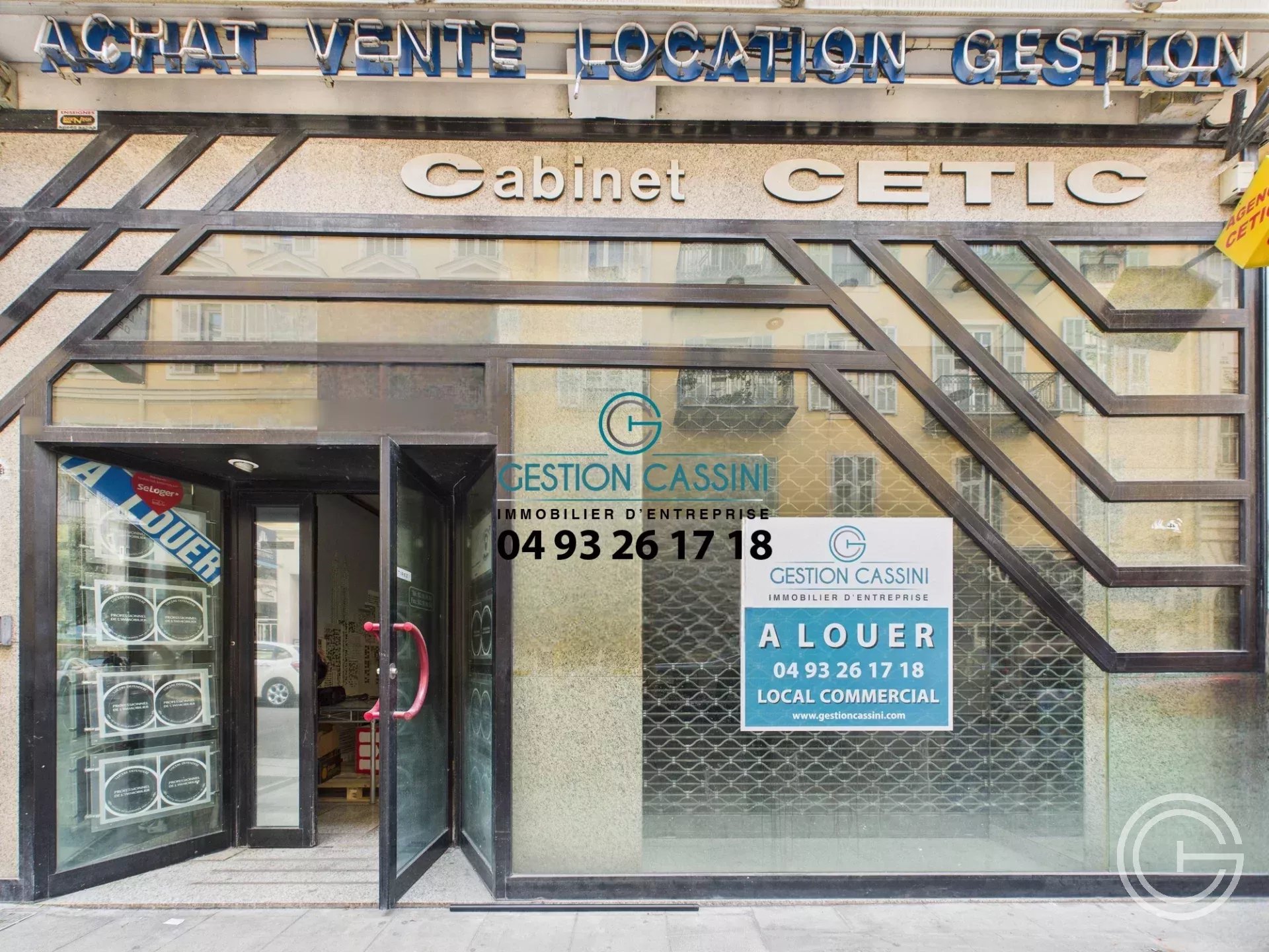 Location Local commercial Nice Notre Dame