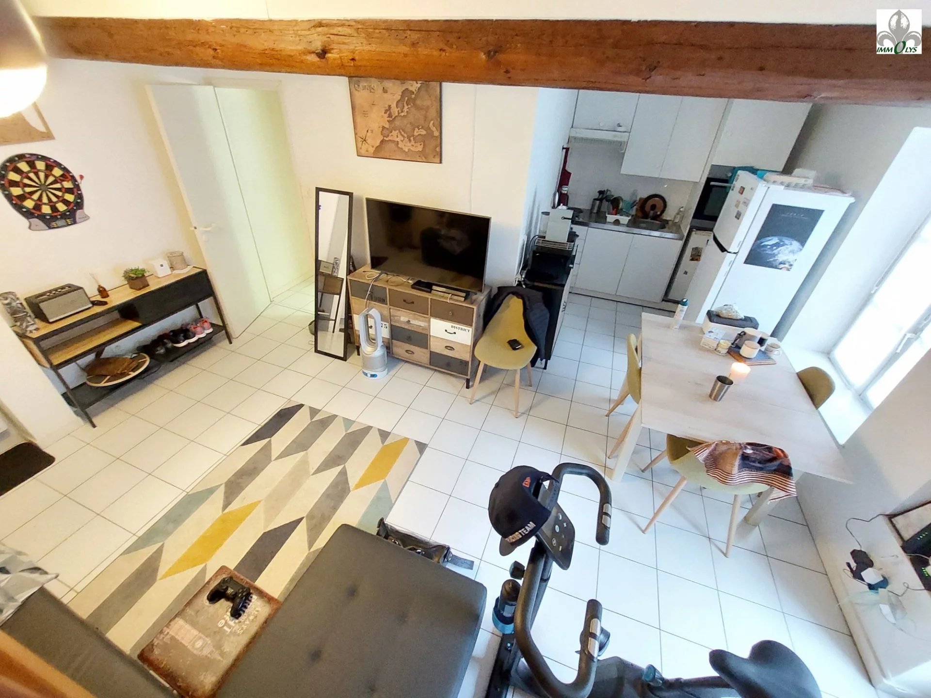 Charmant T1 bis duplex - Rue d'Autun