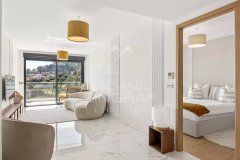 Beausoleil - Close to Monaco - Sea view apartment in a recent building — photo 2 of 7