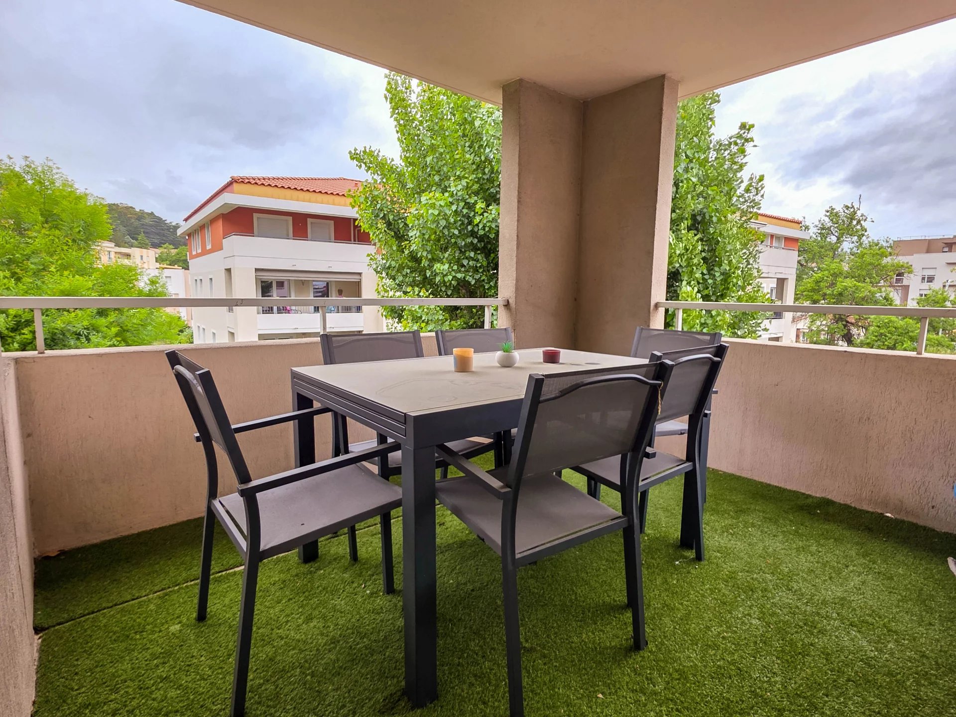 2 pièces Cagnes sur Mer - Résidence Tennis Piscine