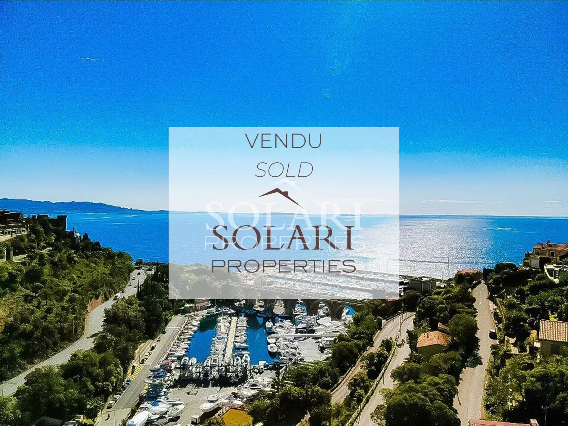 Villa à vendre à pied des plages de Théoule et La Napoule avec vue mer