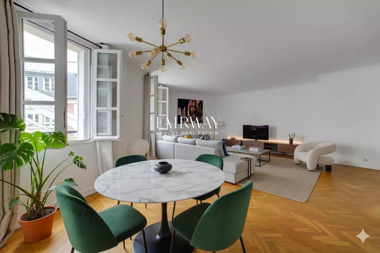 Appartement familial - 5 chambres - Parc Monceau - Parking - Calme absolu