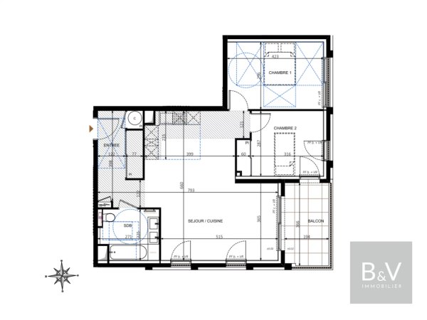 2-Bedroom Apartment in Antibes — photo 3