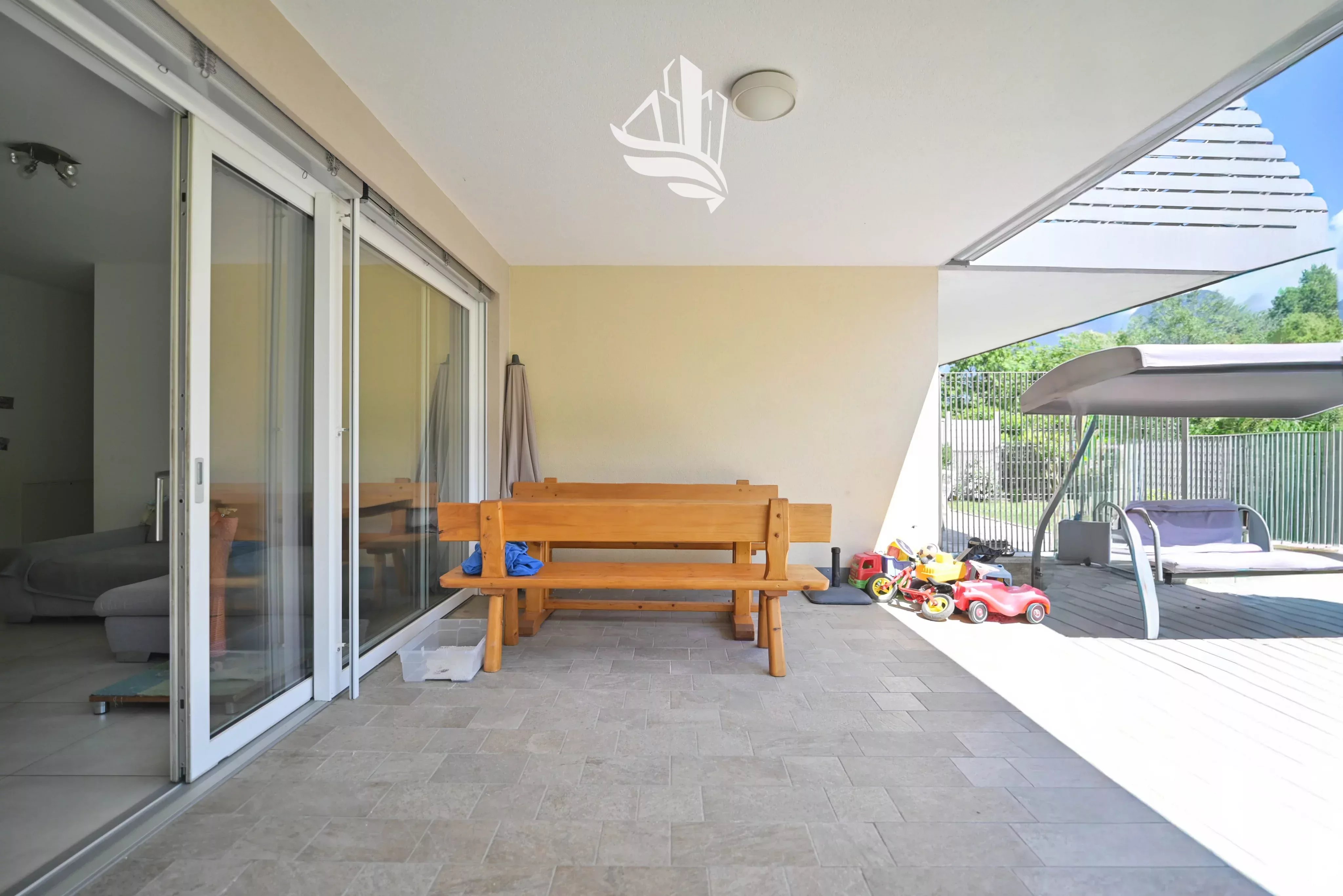 Gartenwohnung mit Doppelgarage in Lana