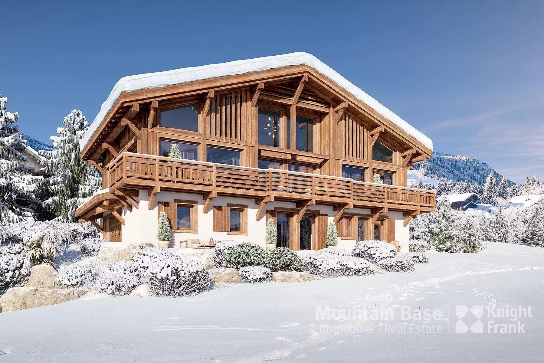 A new-build, 5-bedroom chalet close to the pistes and golf in Mont d’Arbois, Megève Accommodation in Chamonix