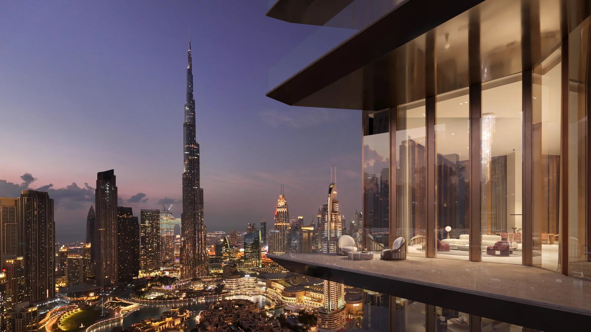 Vente Penthouse Downtown Dubai