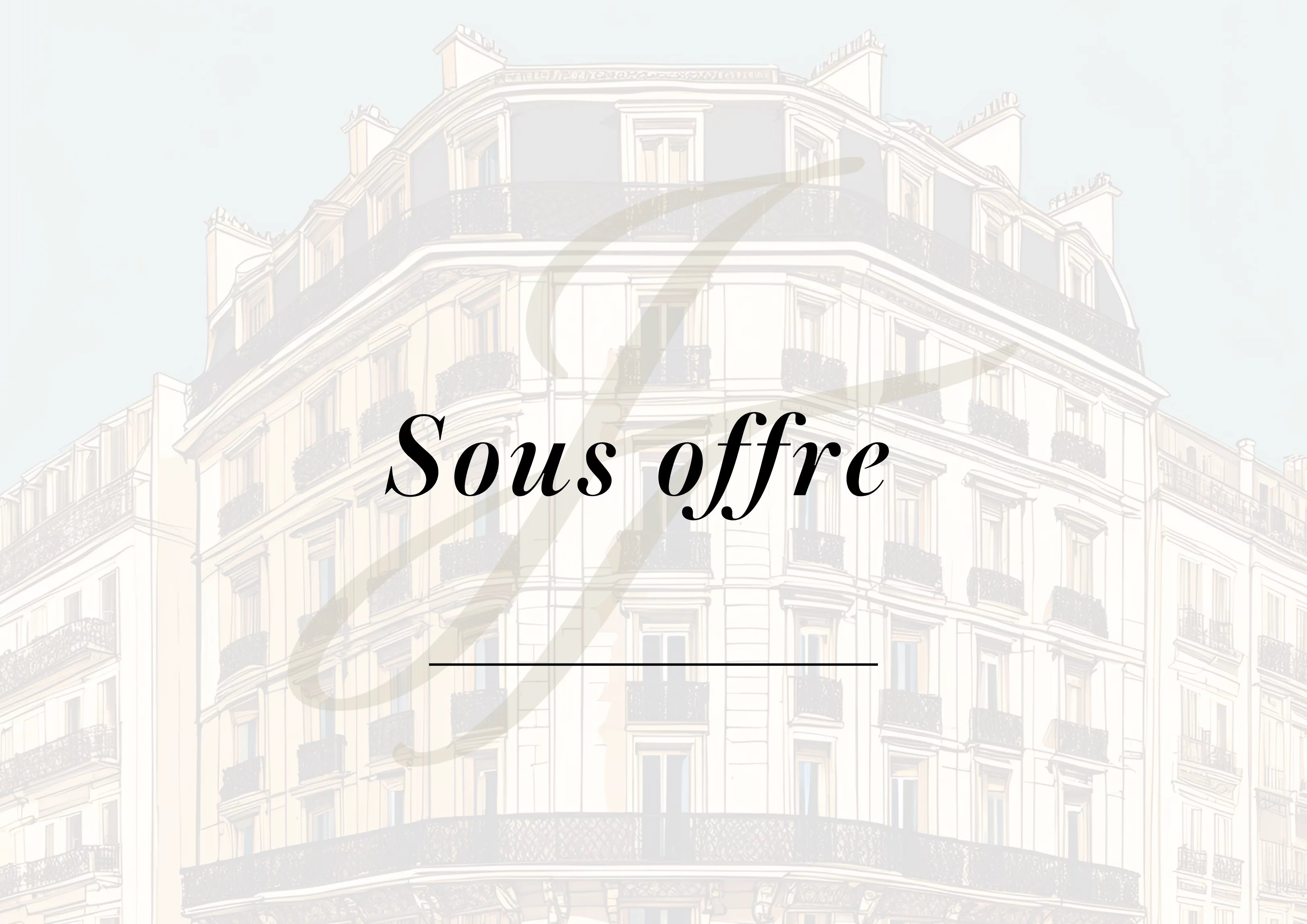 Reception apartment Place Victor Hugo