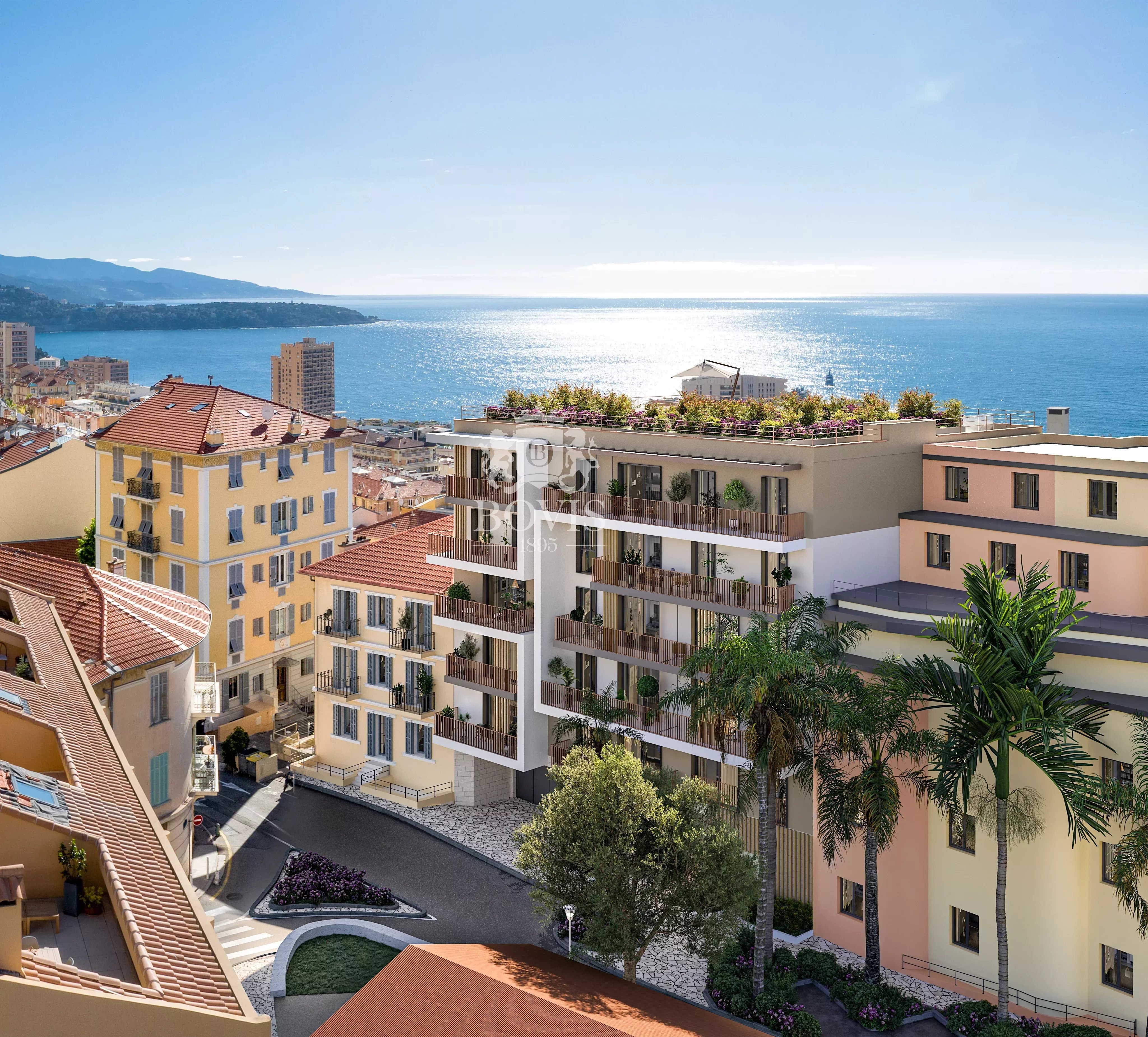 VENDITA - NUOVA PROGRAMA - TRILOCALE CON BALCONE DI 17.21M² - BEAUSOLEIL
