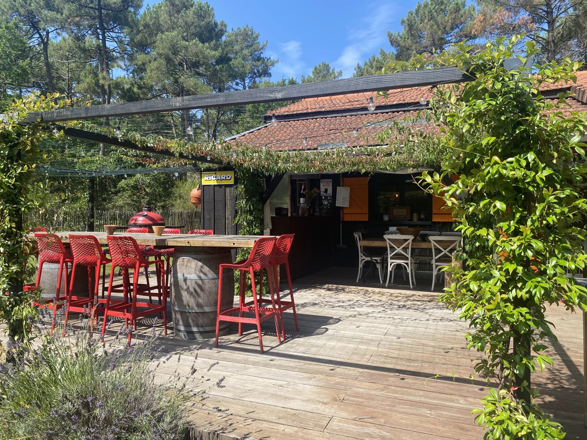 terrasse bien exposée