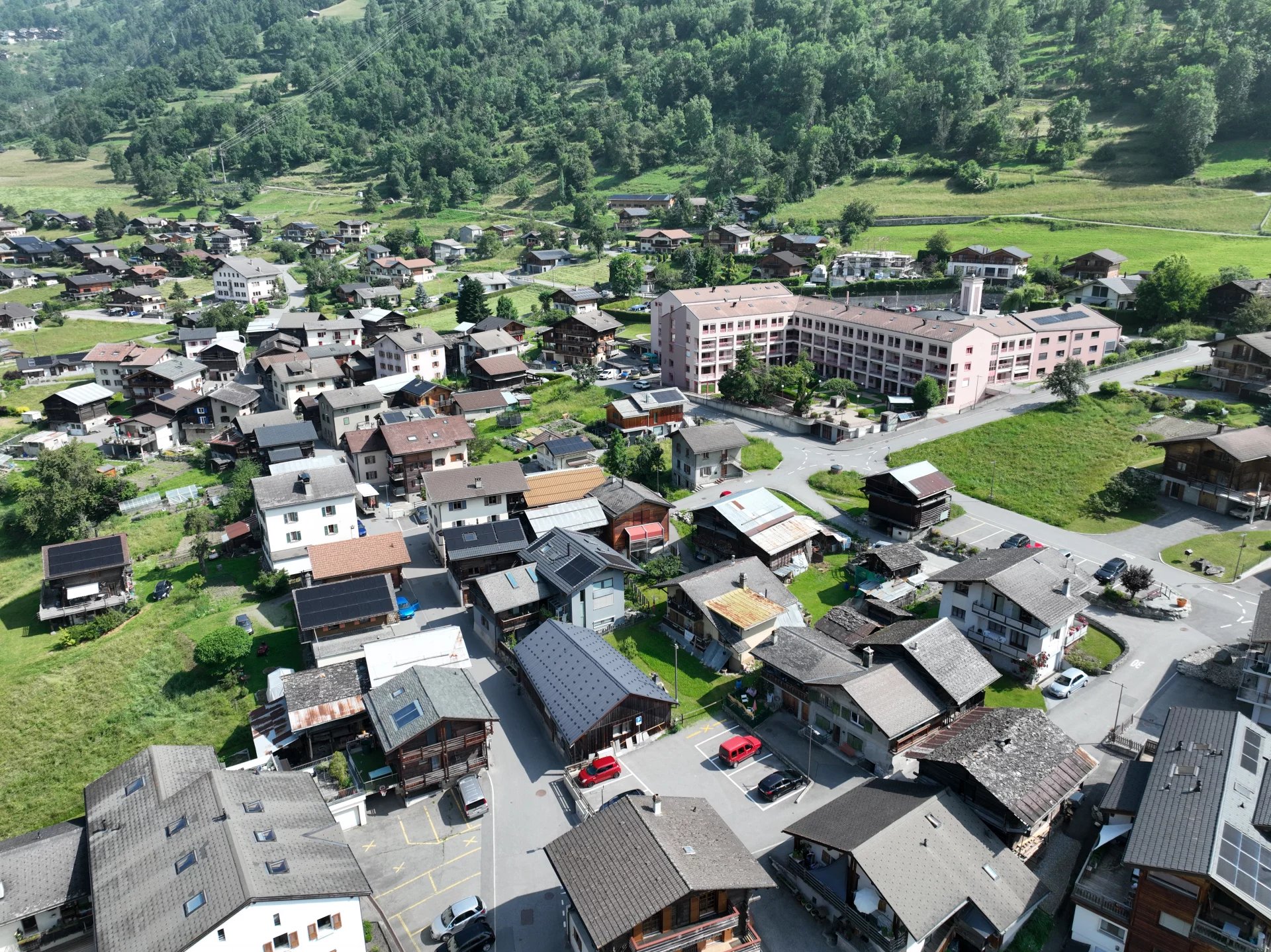 Propriété scindée en deux appartements