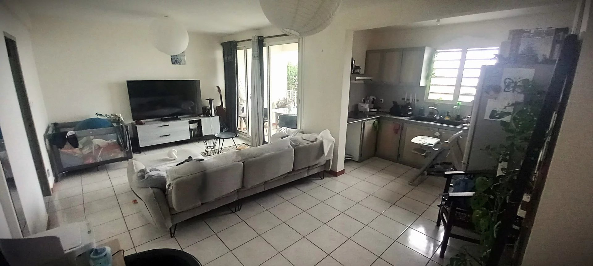 À vendre  appartement T3 de 57,39 m² au MOUFIA