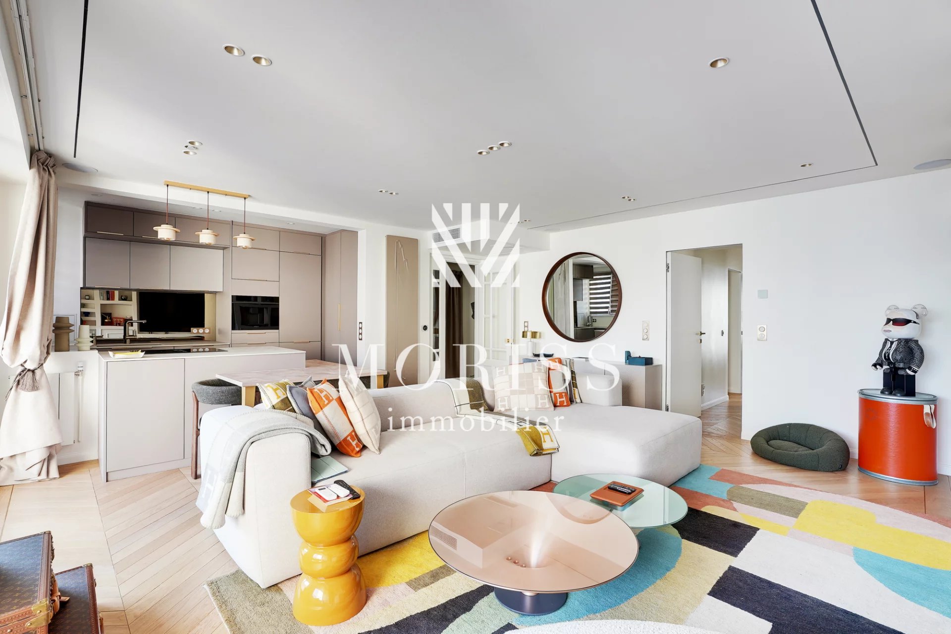 APPARTEMENT D'EXCEPTION 3 PIECES 2 CHAMBRES AVEC BALCON - NEUILL - Image Array