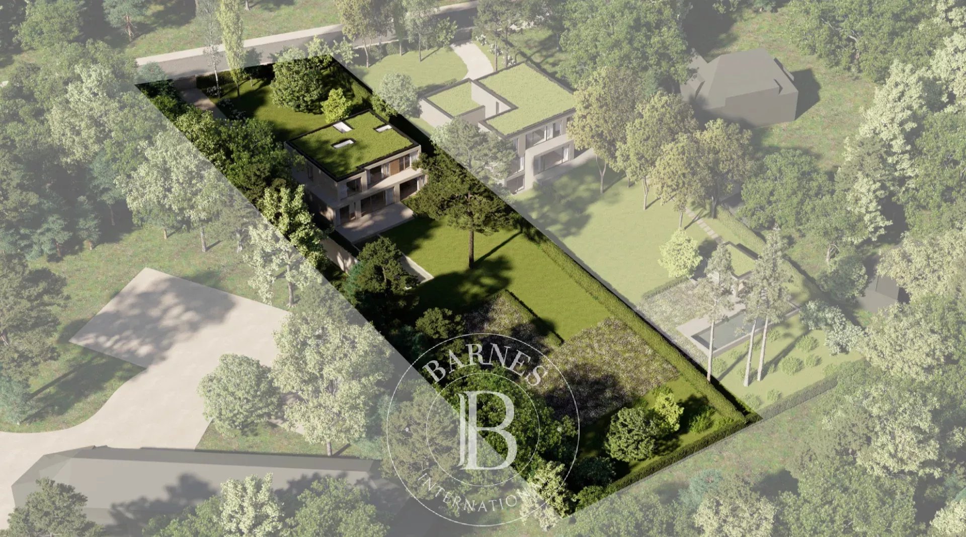 Uccle - For sale Exceptional Land, Between Nature and Architecture