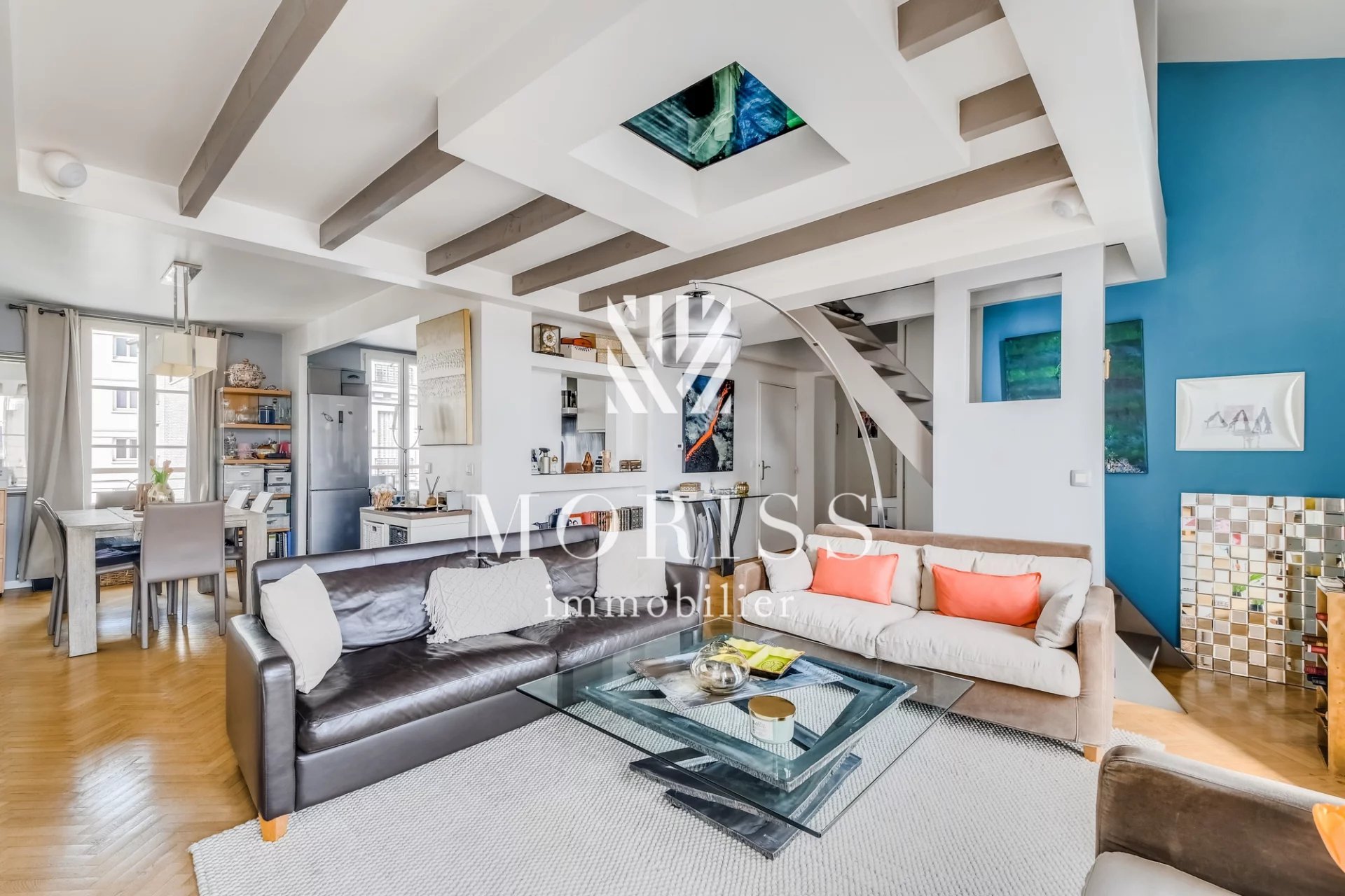 Appartement T4 - Dernières étage avec Mezzanine - Puteaux Centre - Image 1