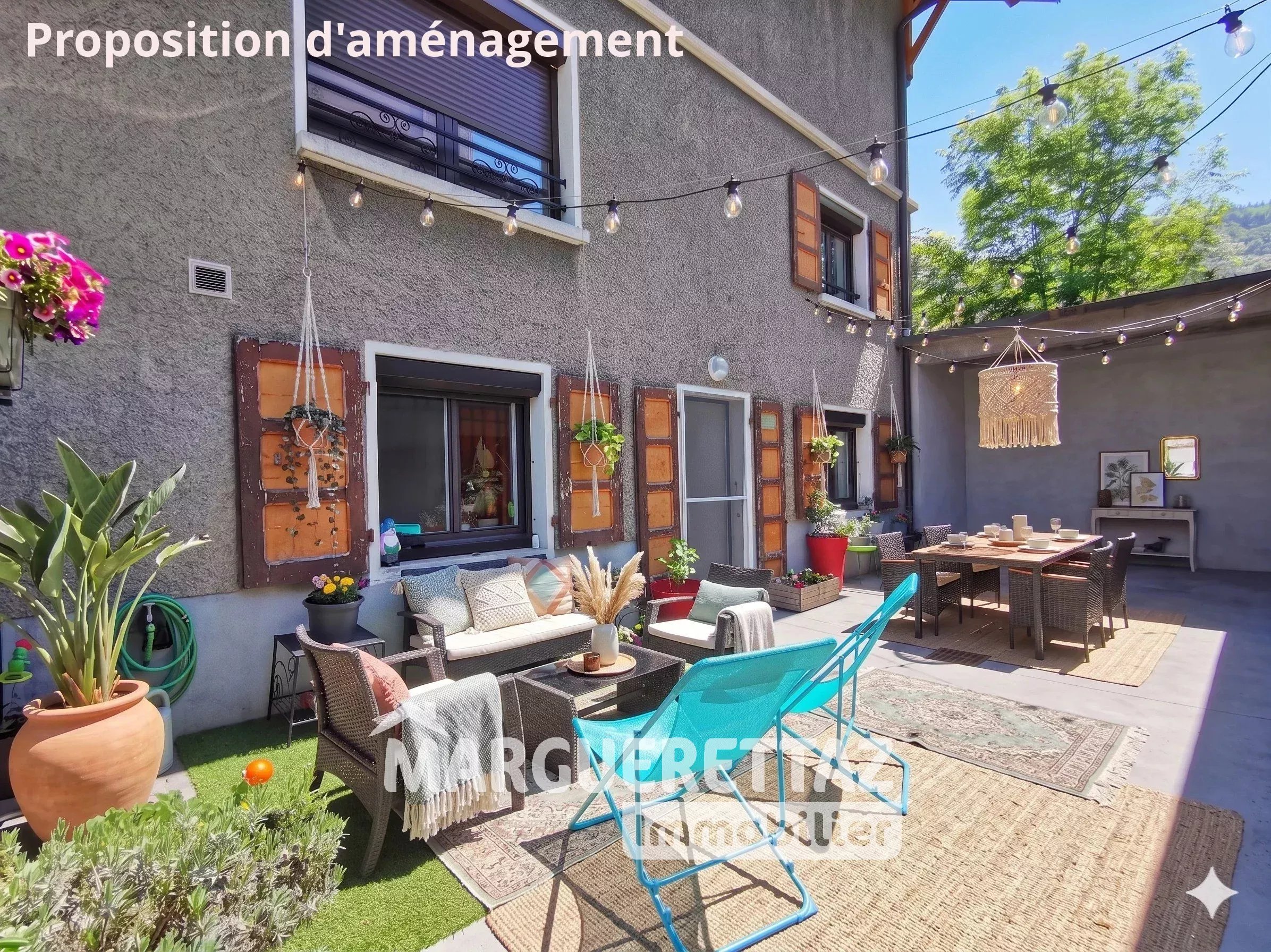 Charming 3-Bedroom Apartment with Terrace in Habère-Lullin