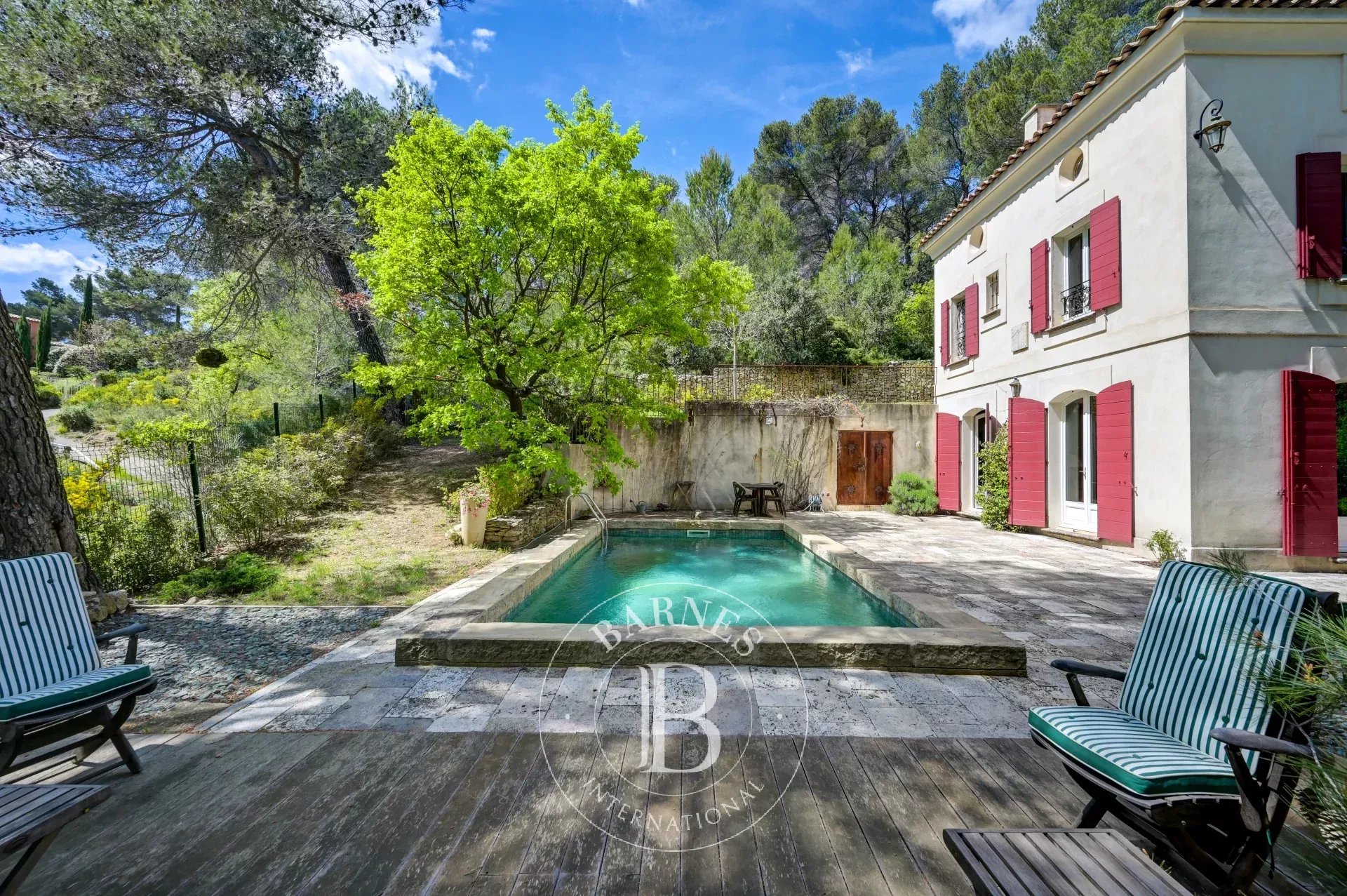 AIX-EN-PROVENCE – CHARMING BASTIDE – 2,260 SQM OF LANDSCAPED GROUNDS – OPEN VIEWS – SWIMMING POOL – GARAGE – ABSOLUTE TRANQUILITY