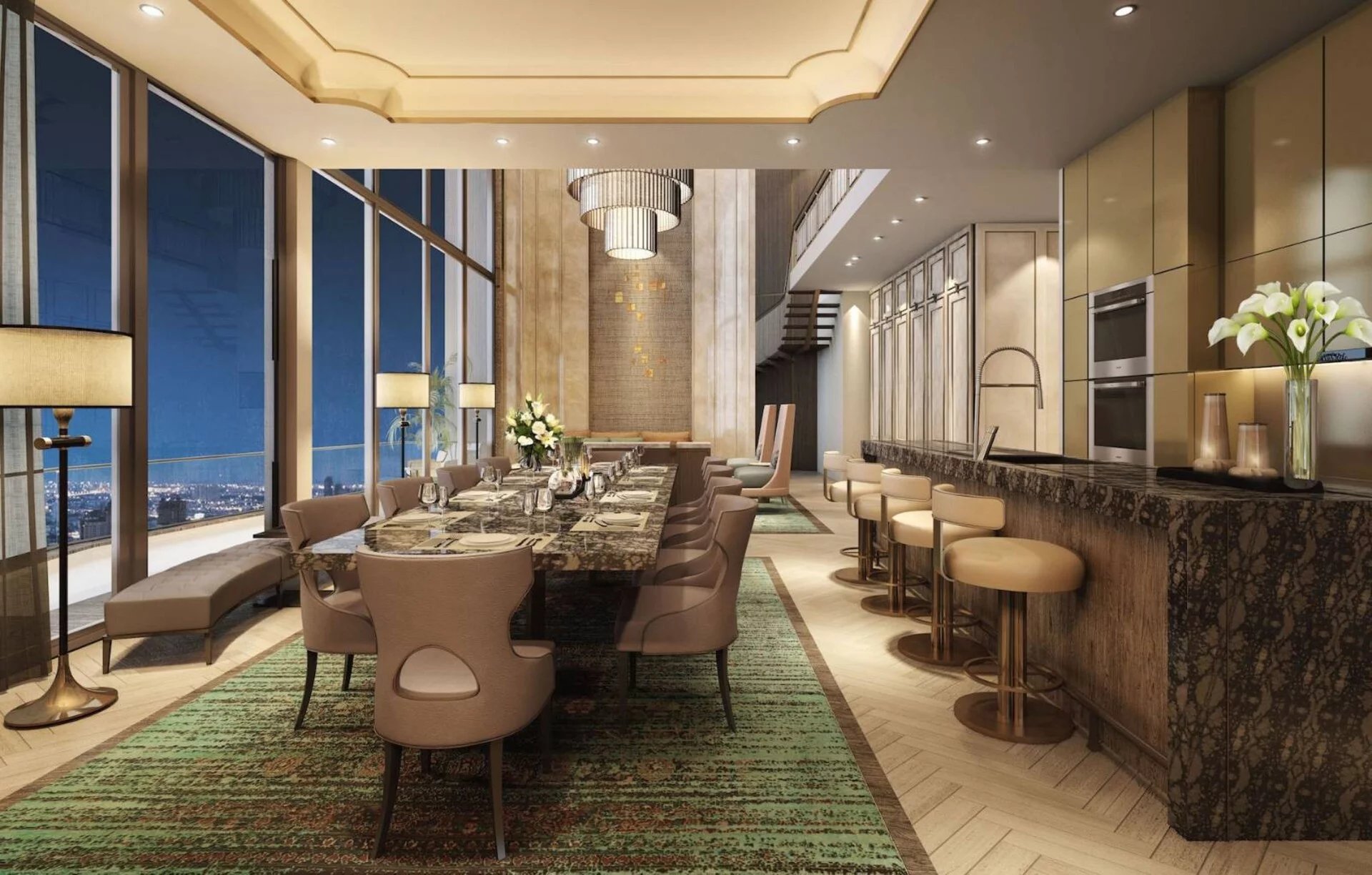 the residences at mandarin oriental, heritage penthouse image3