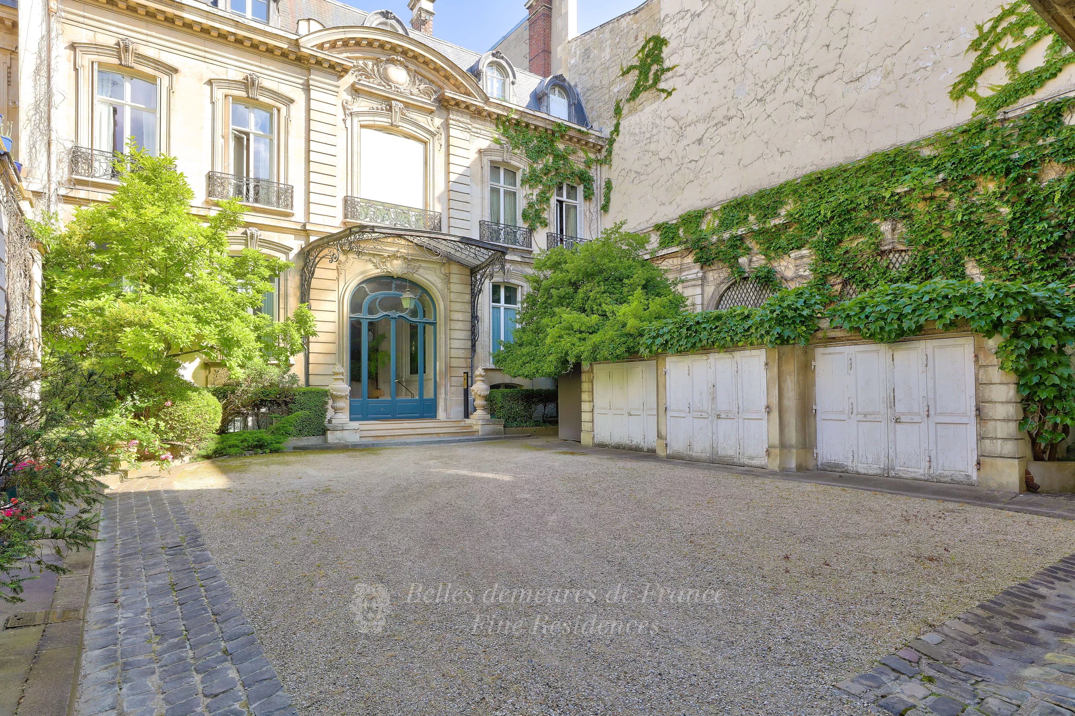 Paris 8th district Parc Monceau