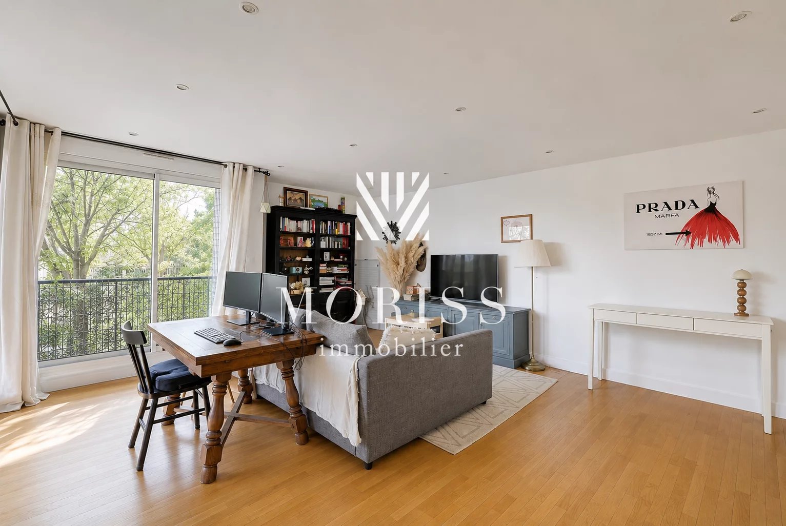 GRAND 3 PIÈCES - 82 m² - COURBEVOIE – BÉCON LES BRUYÈRES - Image 1