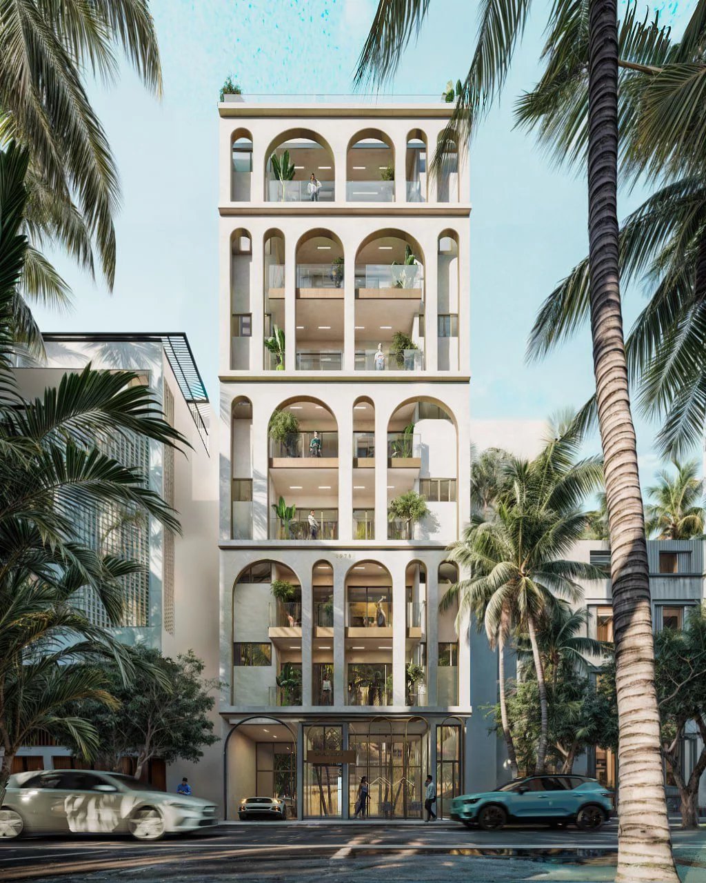 Venta de departamento de lujo de 1 recámara | Arquitectura contemporánea y Gestión hotelera llave en mano | Playa del Carmen Centro