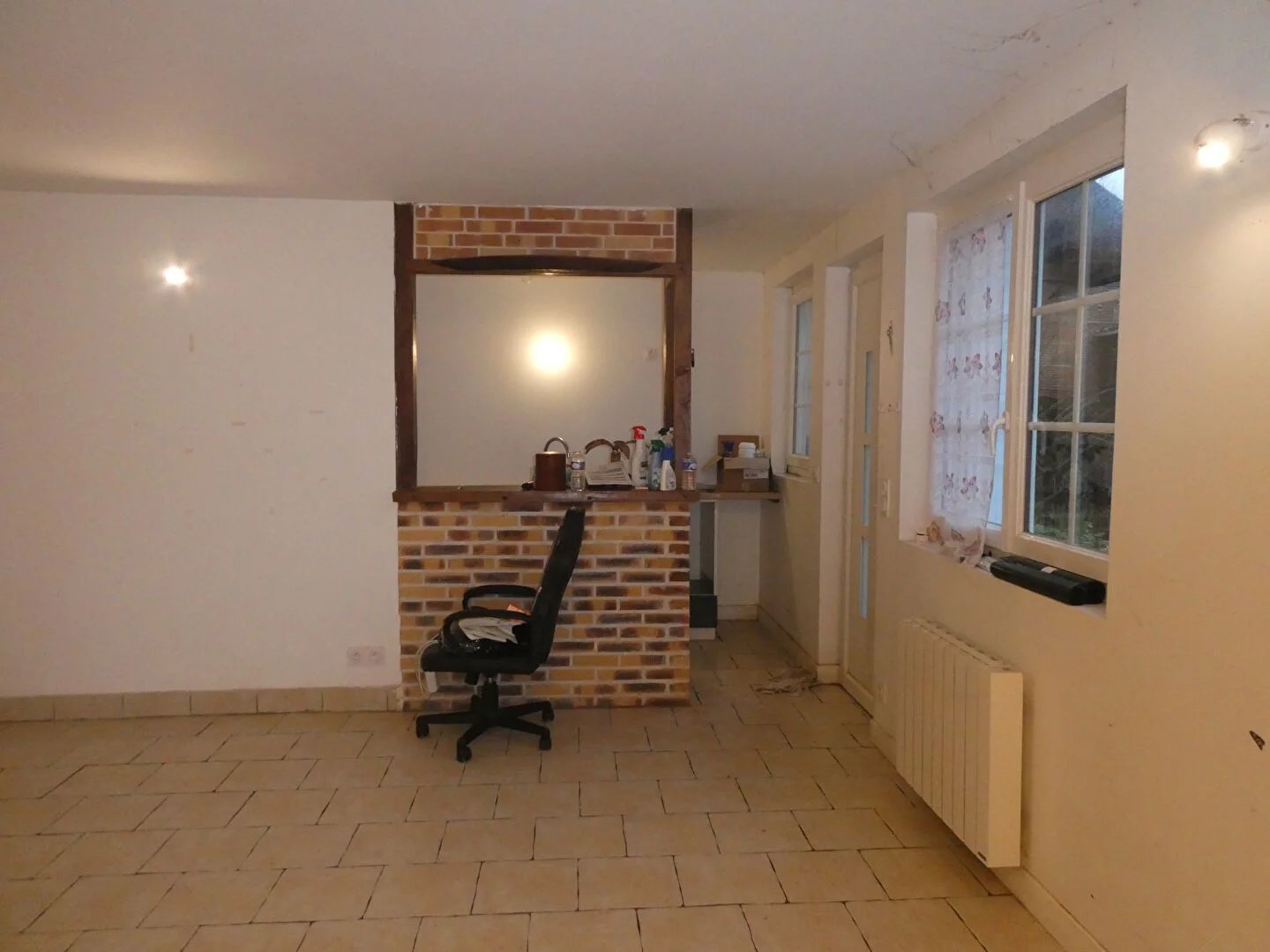 Appartement de 2PP, 53.2 m², 1 ch, rdc avec terrasse et abri de jardin, 2 places parking