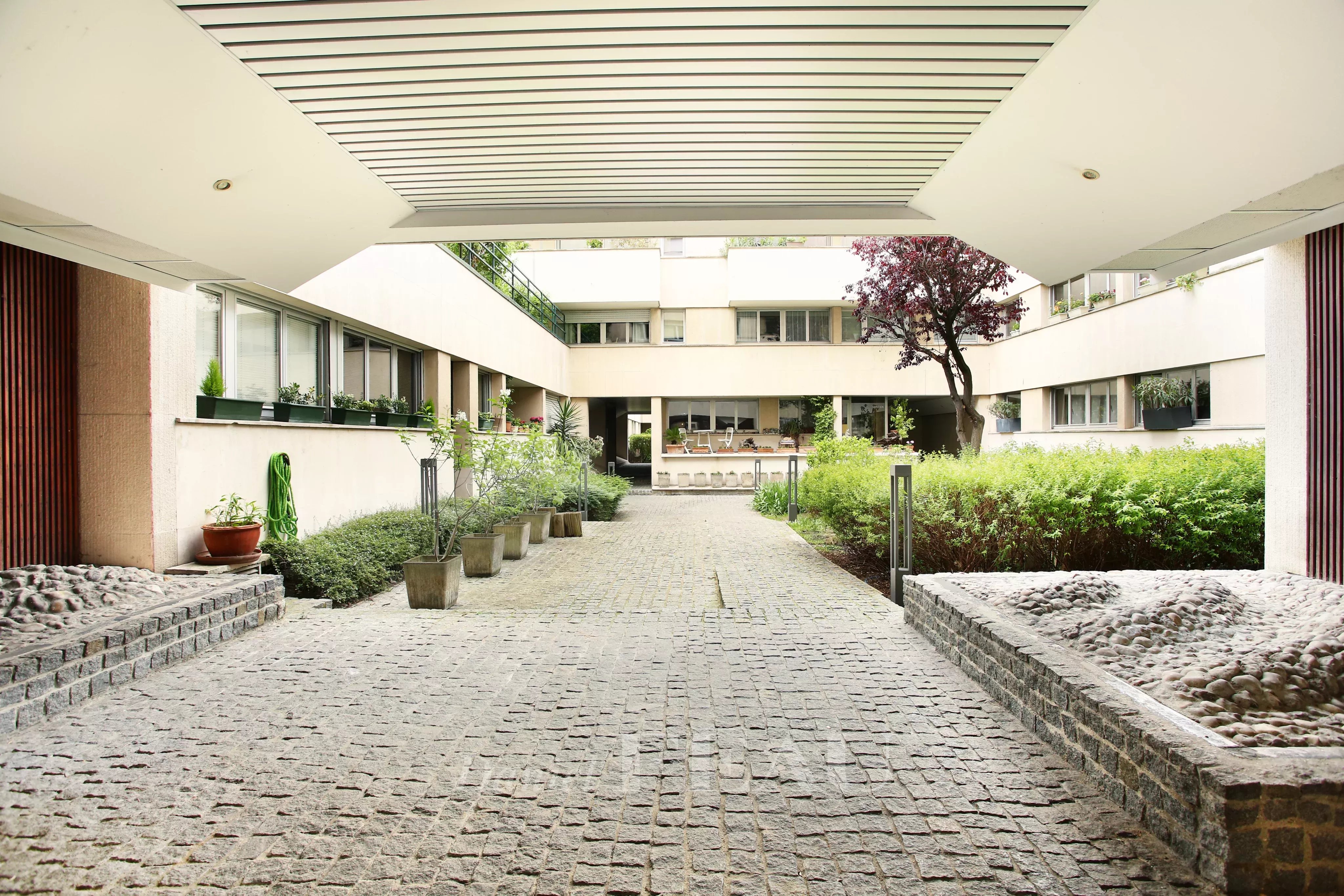 Entrée de l'immeuble 