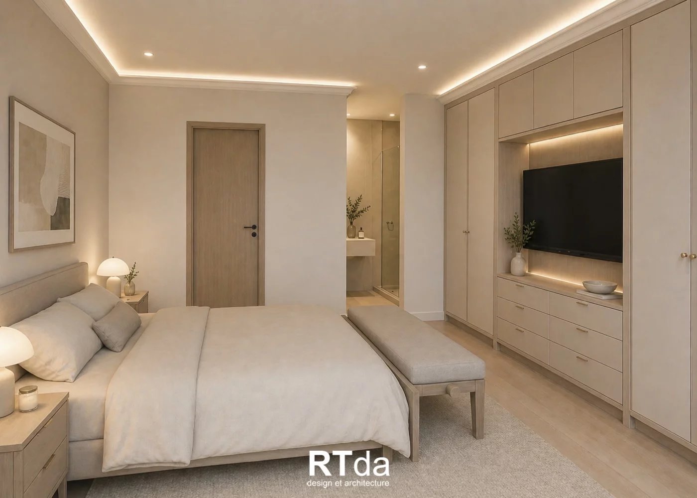 Luxueux T3 Vue Mer panoramique - Cannes - 85m2 - Garage Box et cave - Photo 4