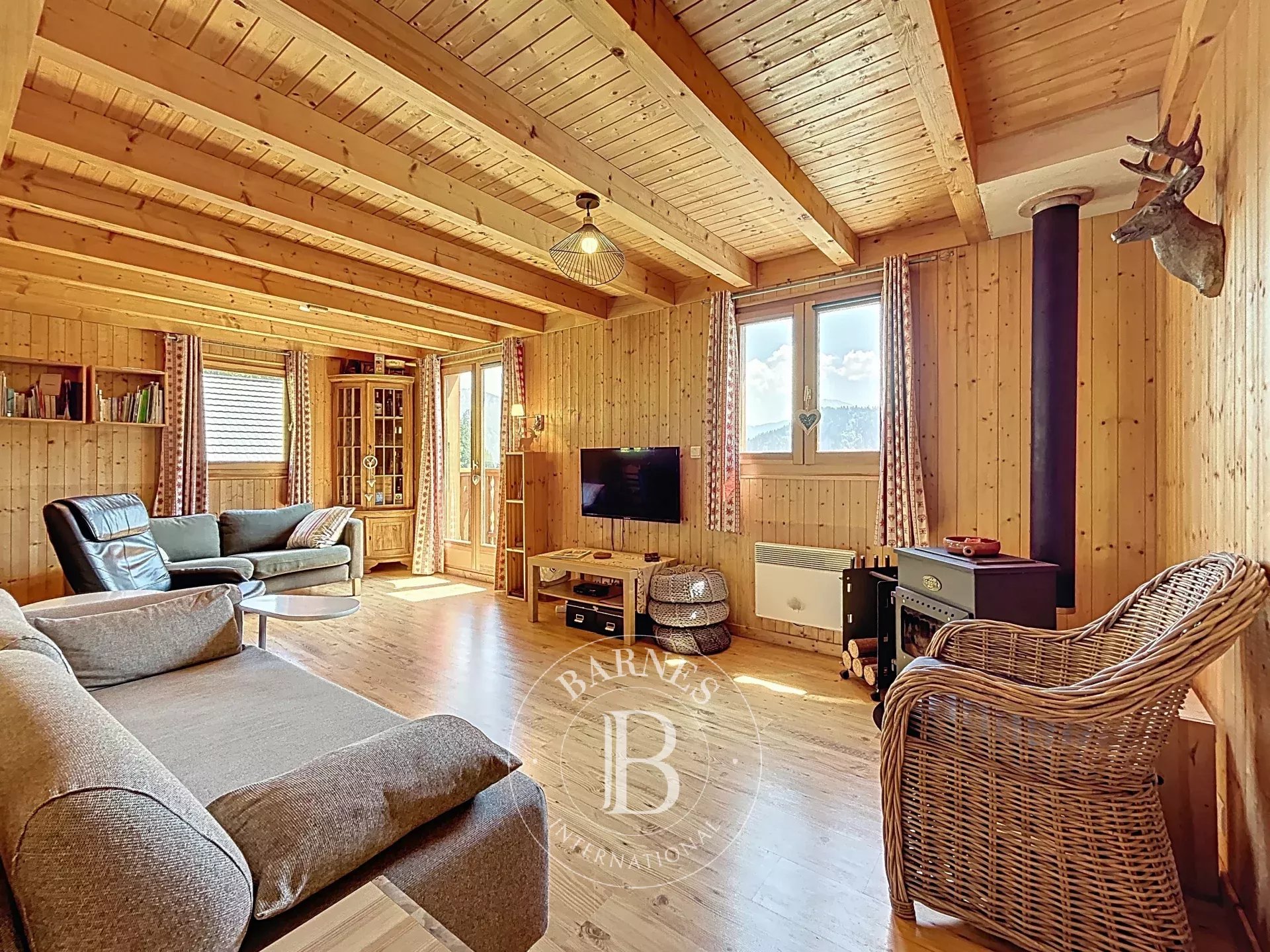 Photo of Chalet Le Biot – Col du Corbier – 103 sqm – 3 bedrooms + independent studio with panoramic view