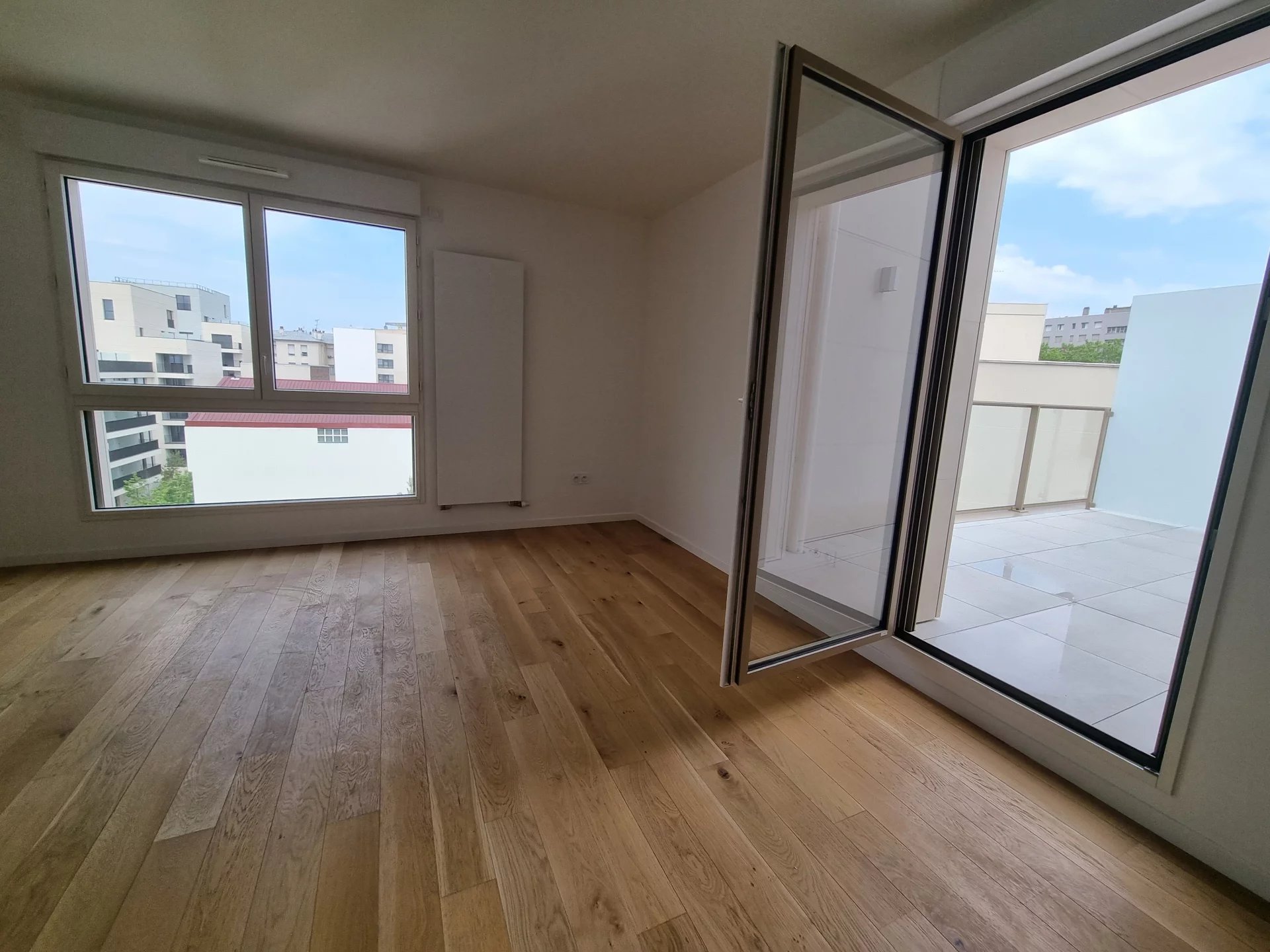 2P 47m² terrasse et balcon