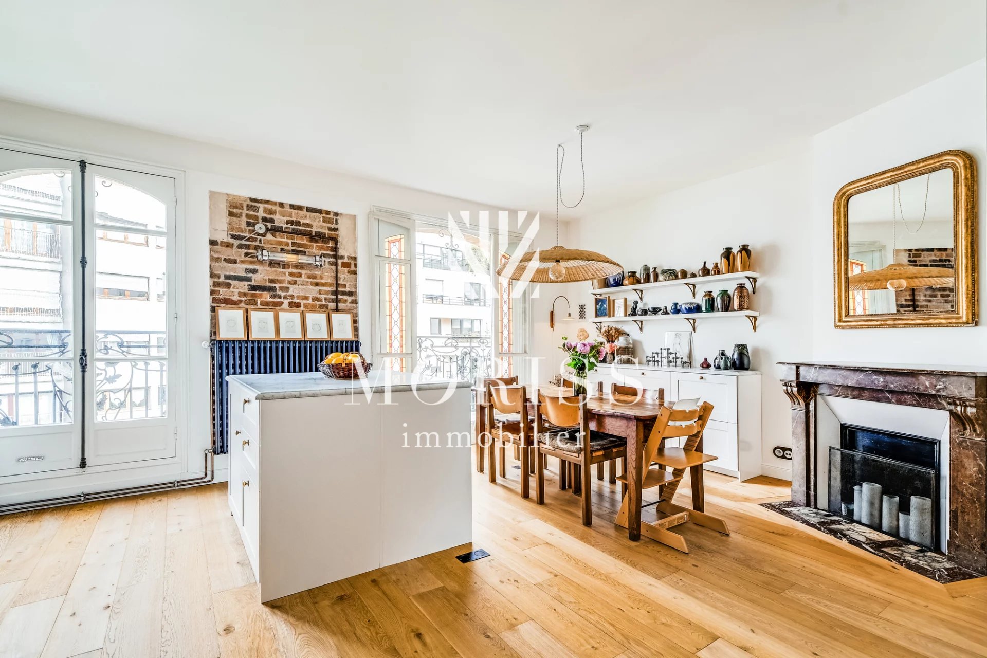 MAGNIFIQUE DUPLEX EN DERNIER ÉTAGE AVEC TERRASSE PARIS XV - Image 1