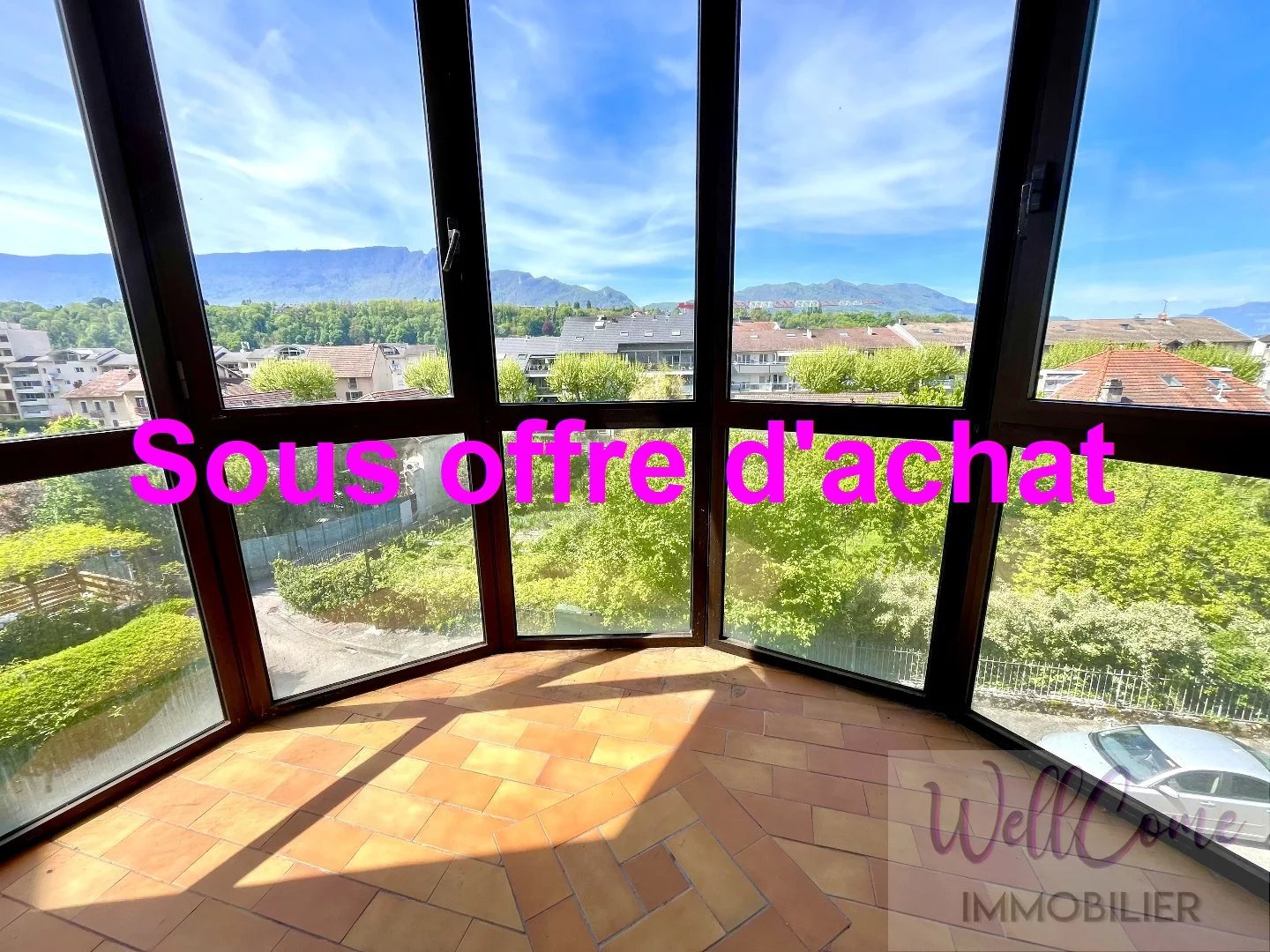 Aix Les Bains appartement T3 à rafraîchir avec garage et cave inclus
