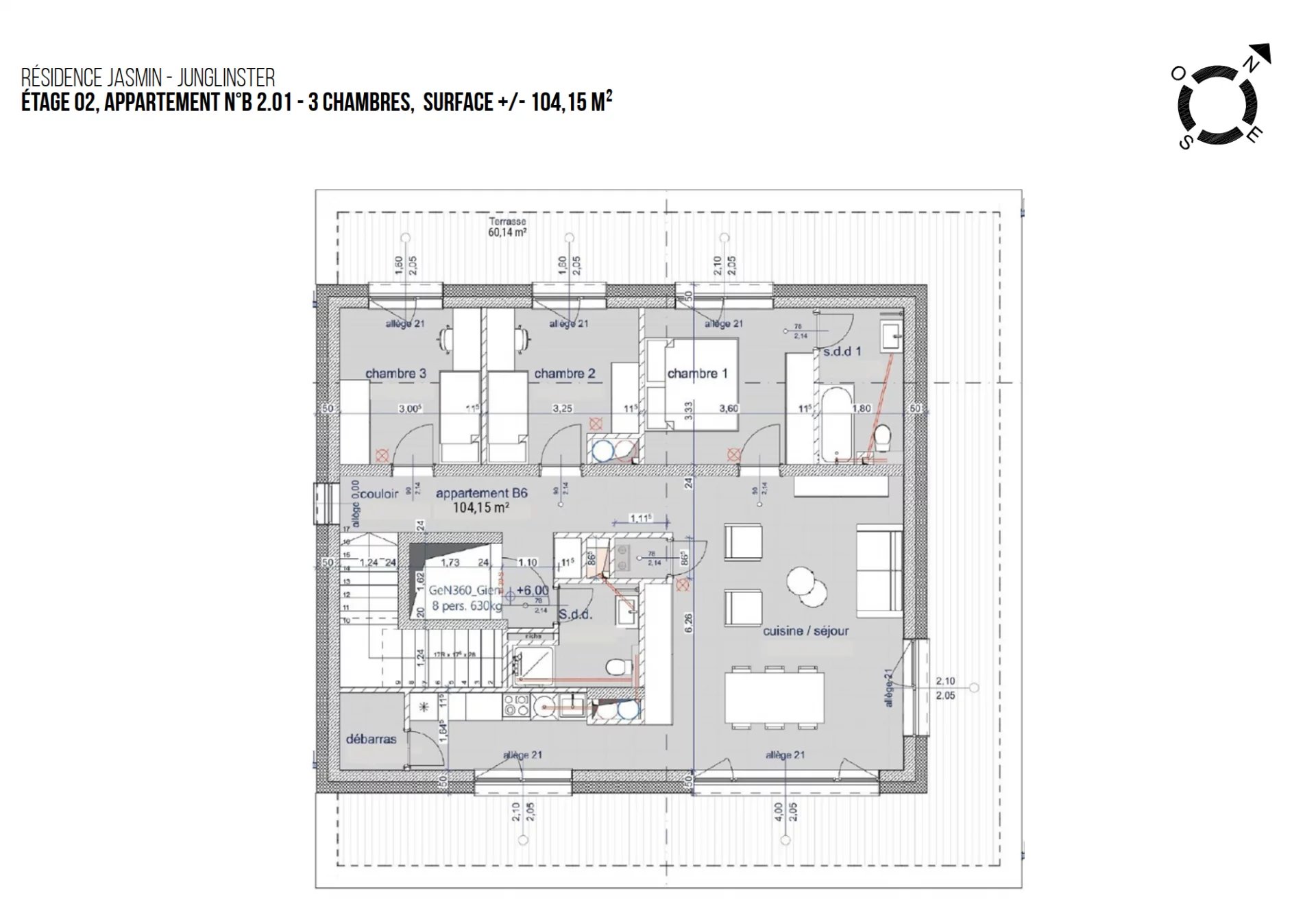 Sale Apartment Junglinster