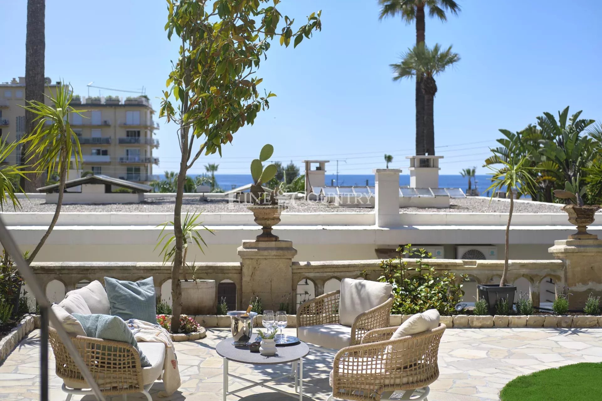 Photo of Belle Epoque Apartment For Sale in Cannes with sea views