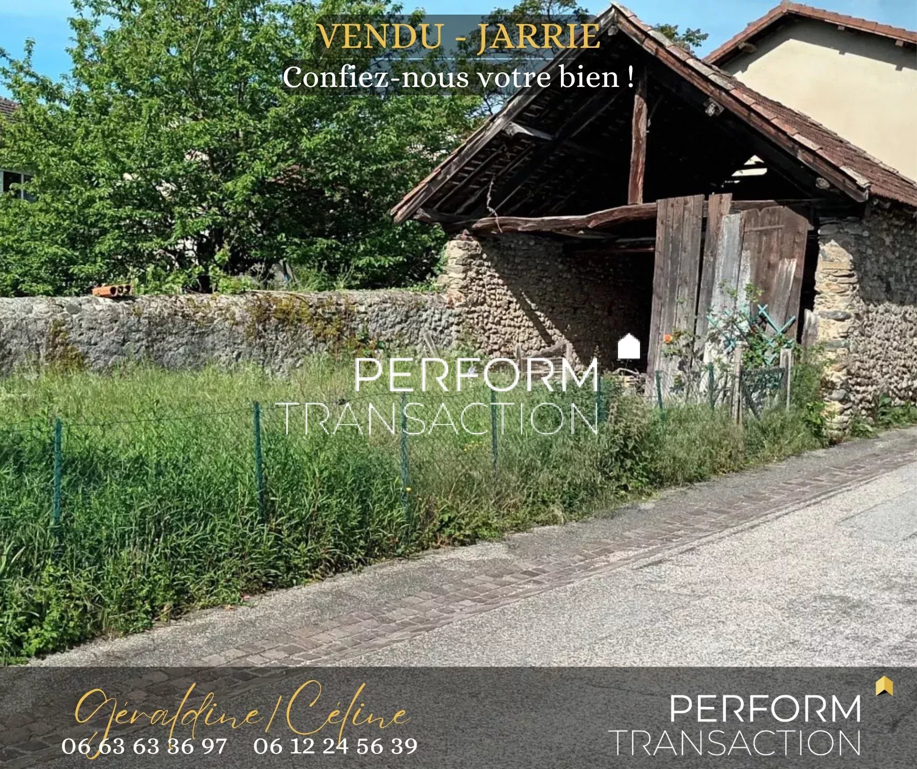 Vente Grange Jarrie
