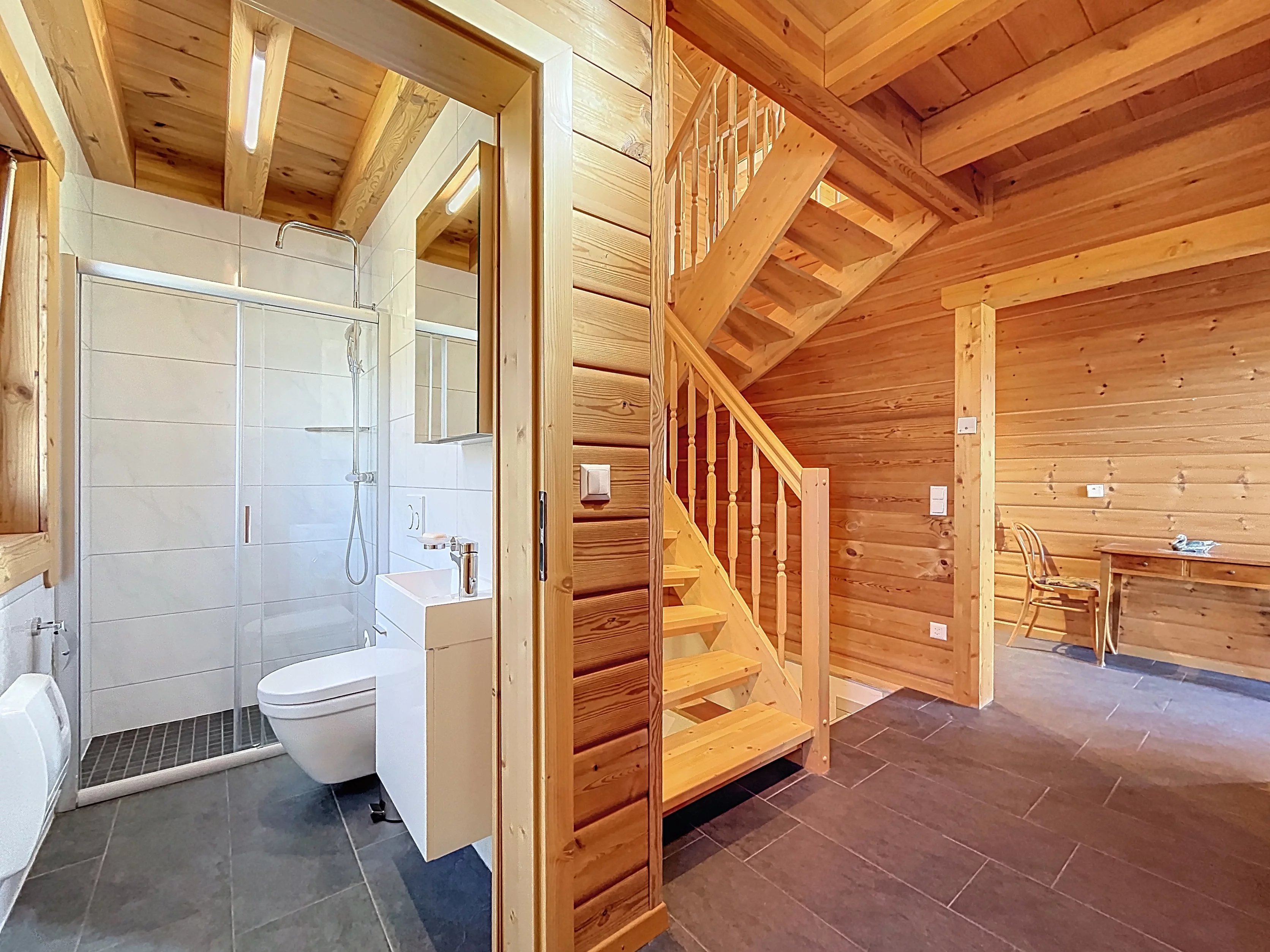 Chalet contemporain avec vue imprenable sur les Alpes