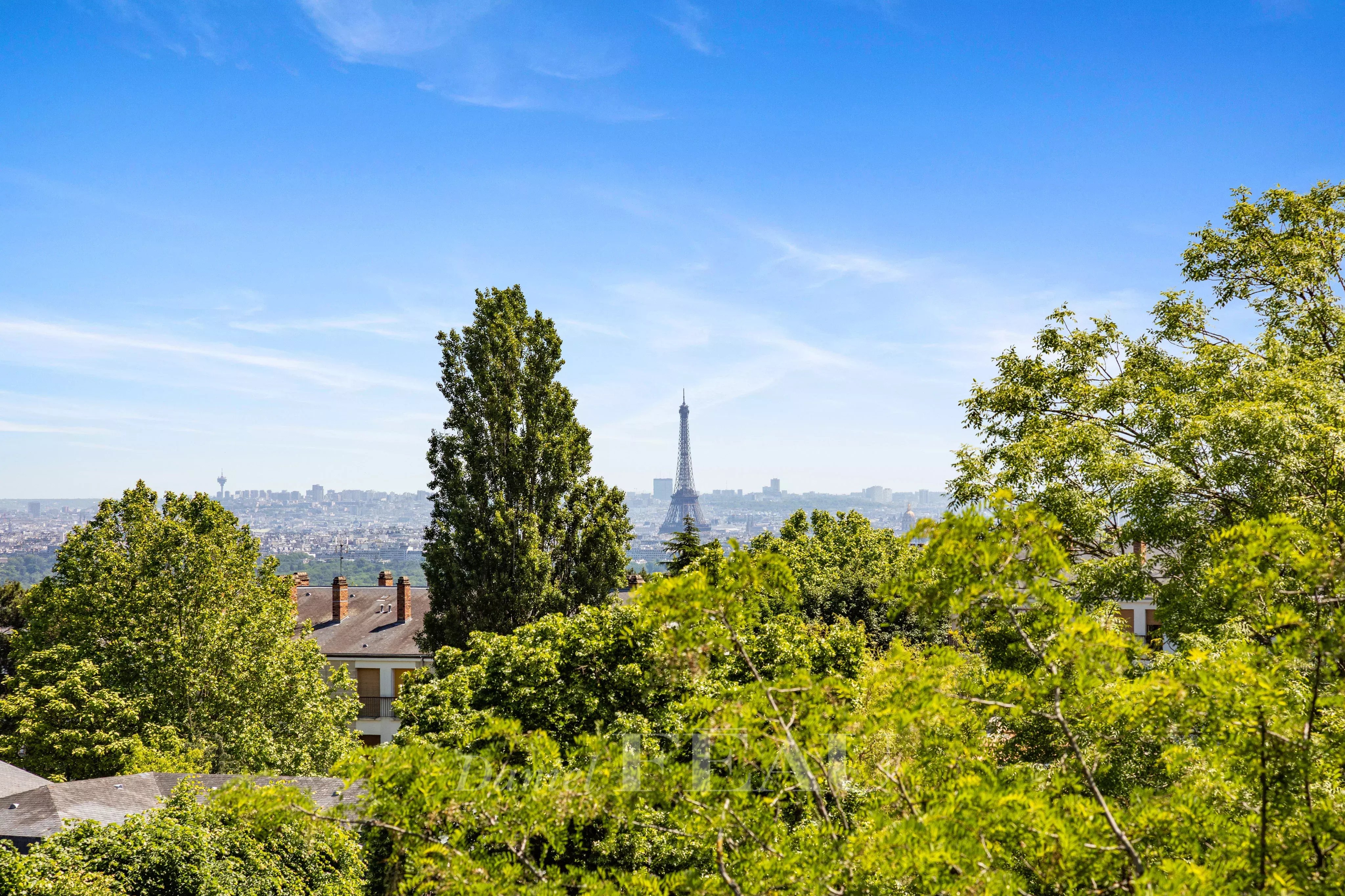 Vue du toit terrasse