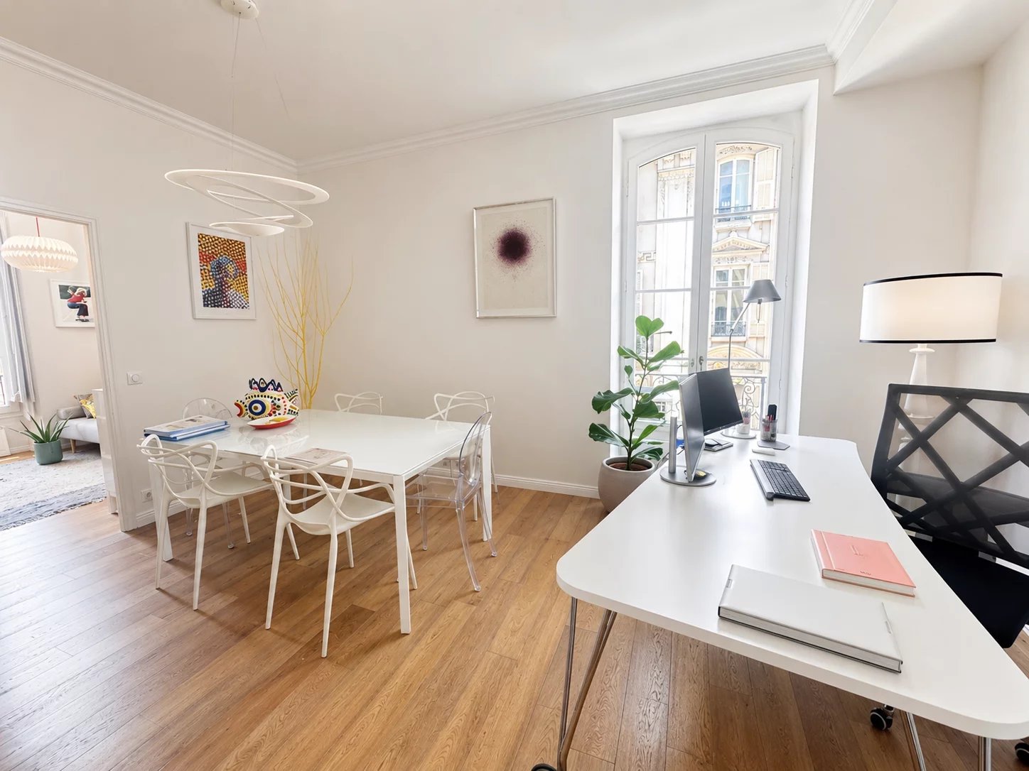 Bright 3-Room Apartment in Carabacel, Nice