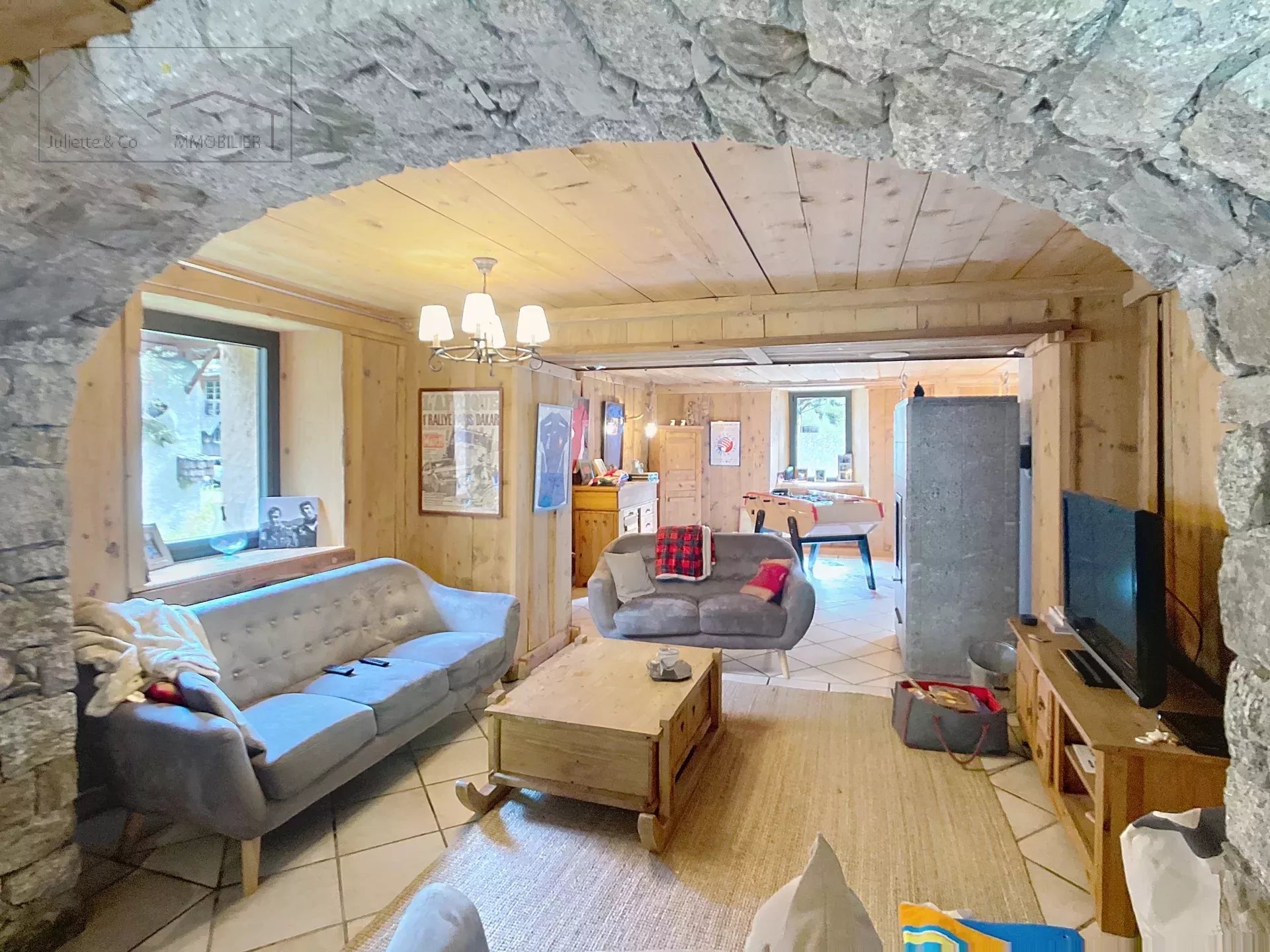 Photo of Farmhouse in Vallorcine with fireplace and 9 rooms
