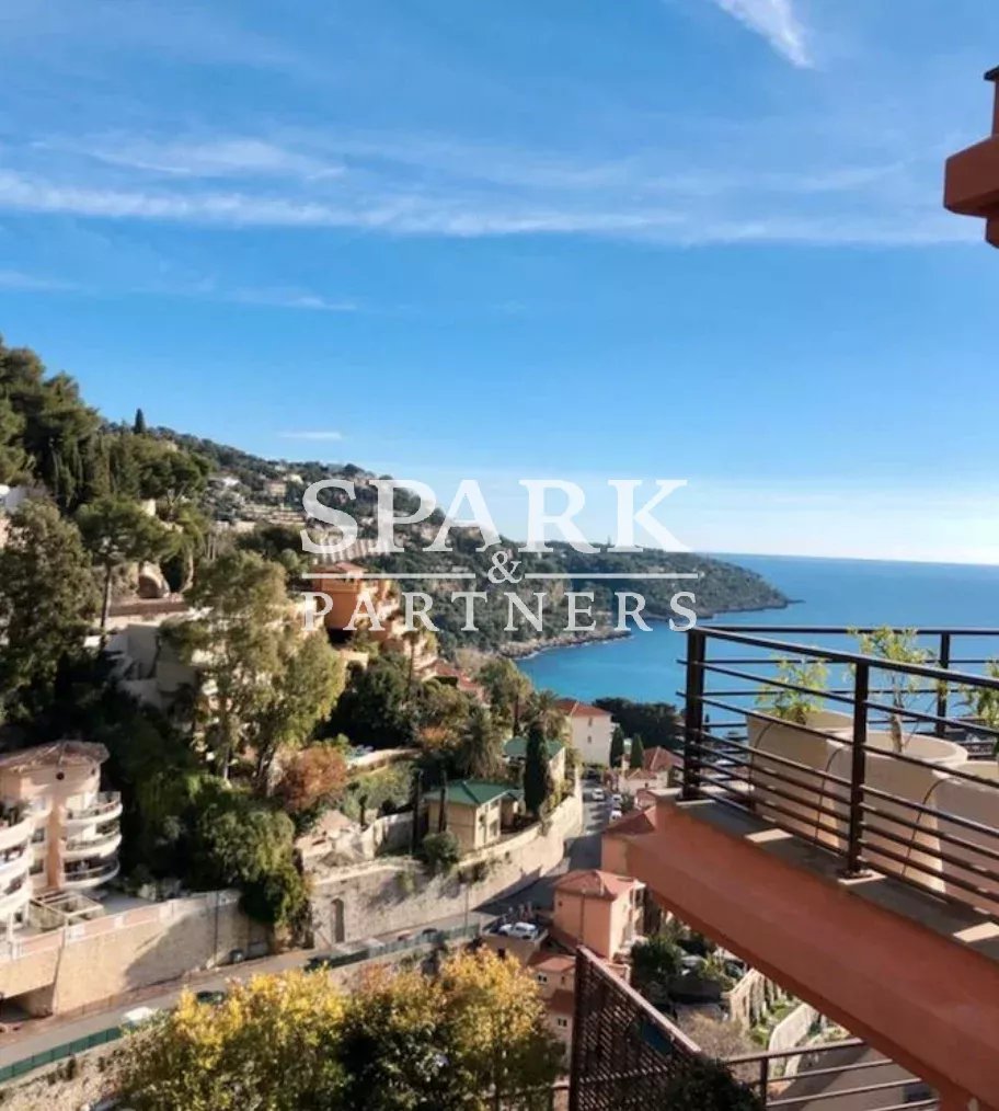 Roquebrune Cap Martin - rental apartment 2 rooms - panoramic sea view
