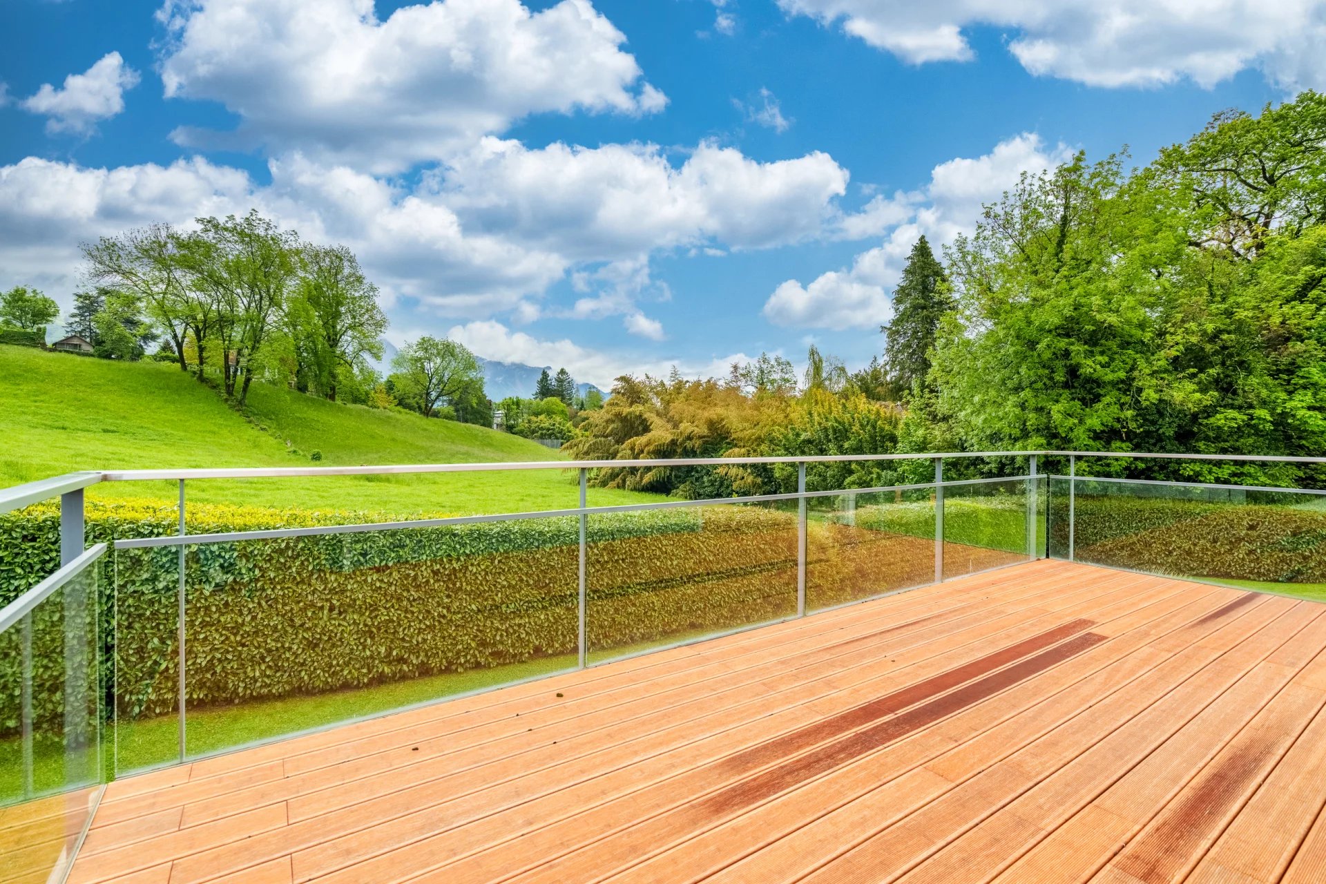 Villa contemporaine, belle parcelle calme et sans vis-à-vis