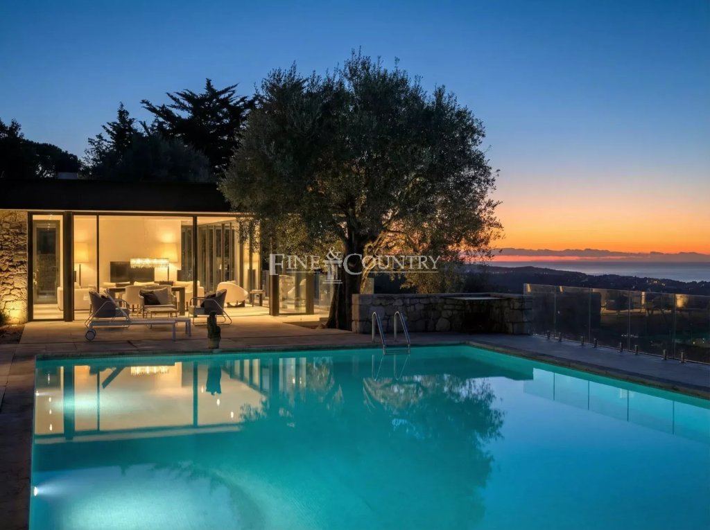 Villa for sale in Vence — Luxury Villa in Vence for Sale | Contemporary Family Estate